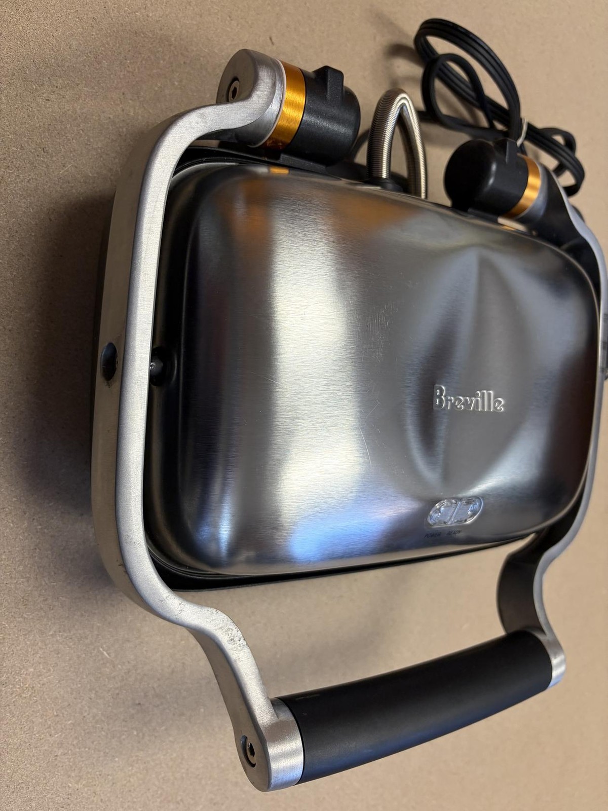 Breville BSG600BSSUSC Panini Press Electric Grill, Brushed Stainless Steel