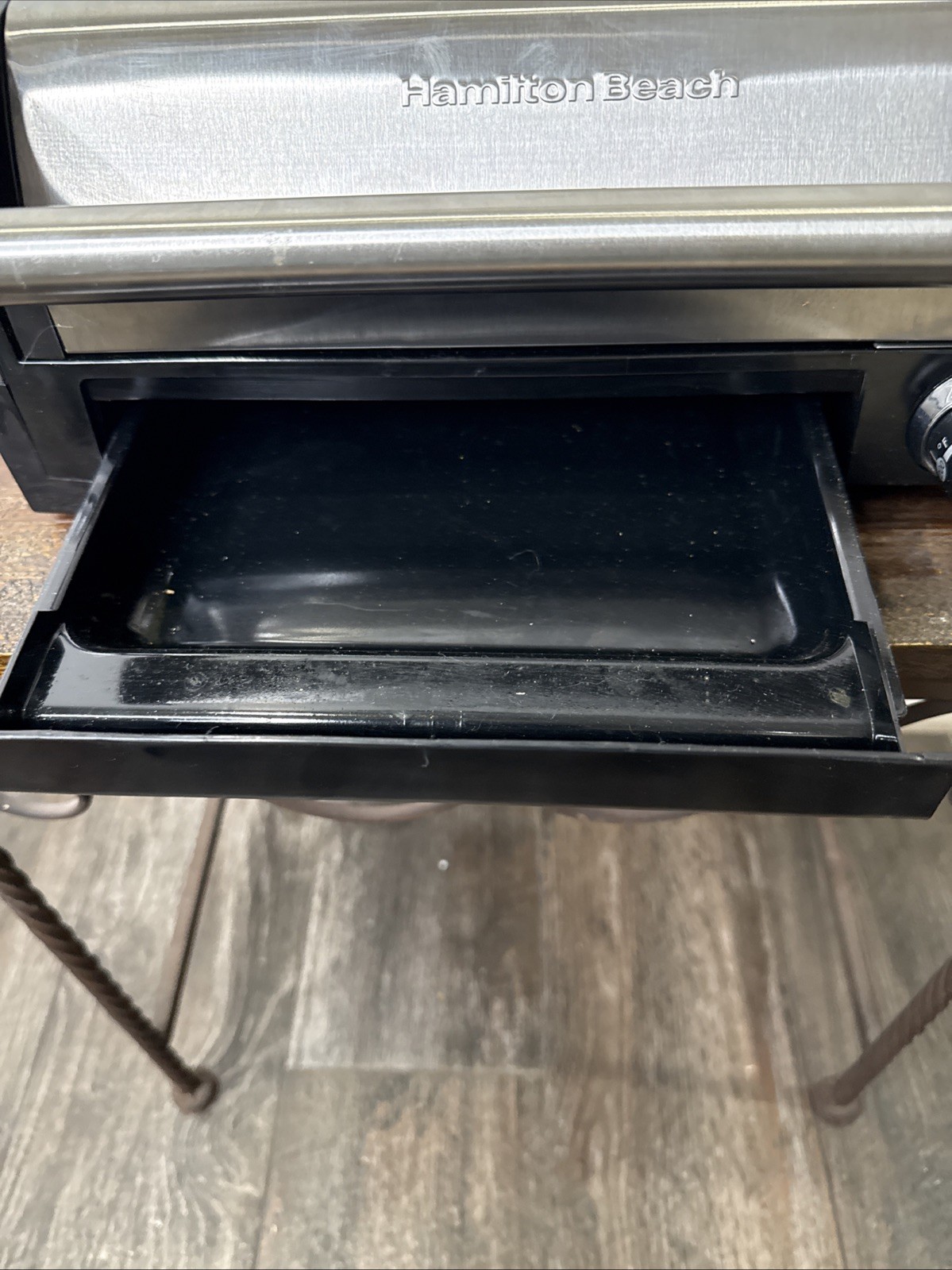 Hamilton Beach Flavor Searing Indoor Grill Stainless Steel W/ Drip Tray