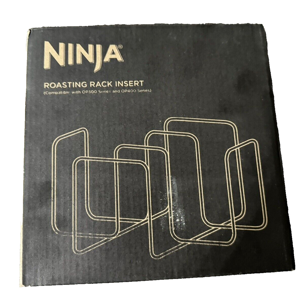 Ninja Foodi Roasting Rack Insert NIB OP300 OP400 Series AOP101BRN 6.5 & 8qt NEW