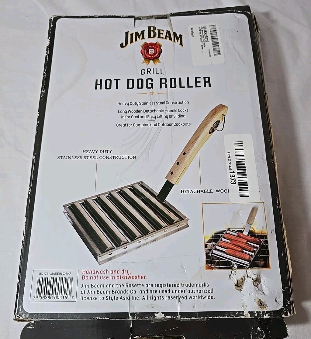Jim Beam Hot Dog Roller, 11.50”x8.30”x1.80” USED