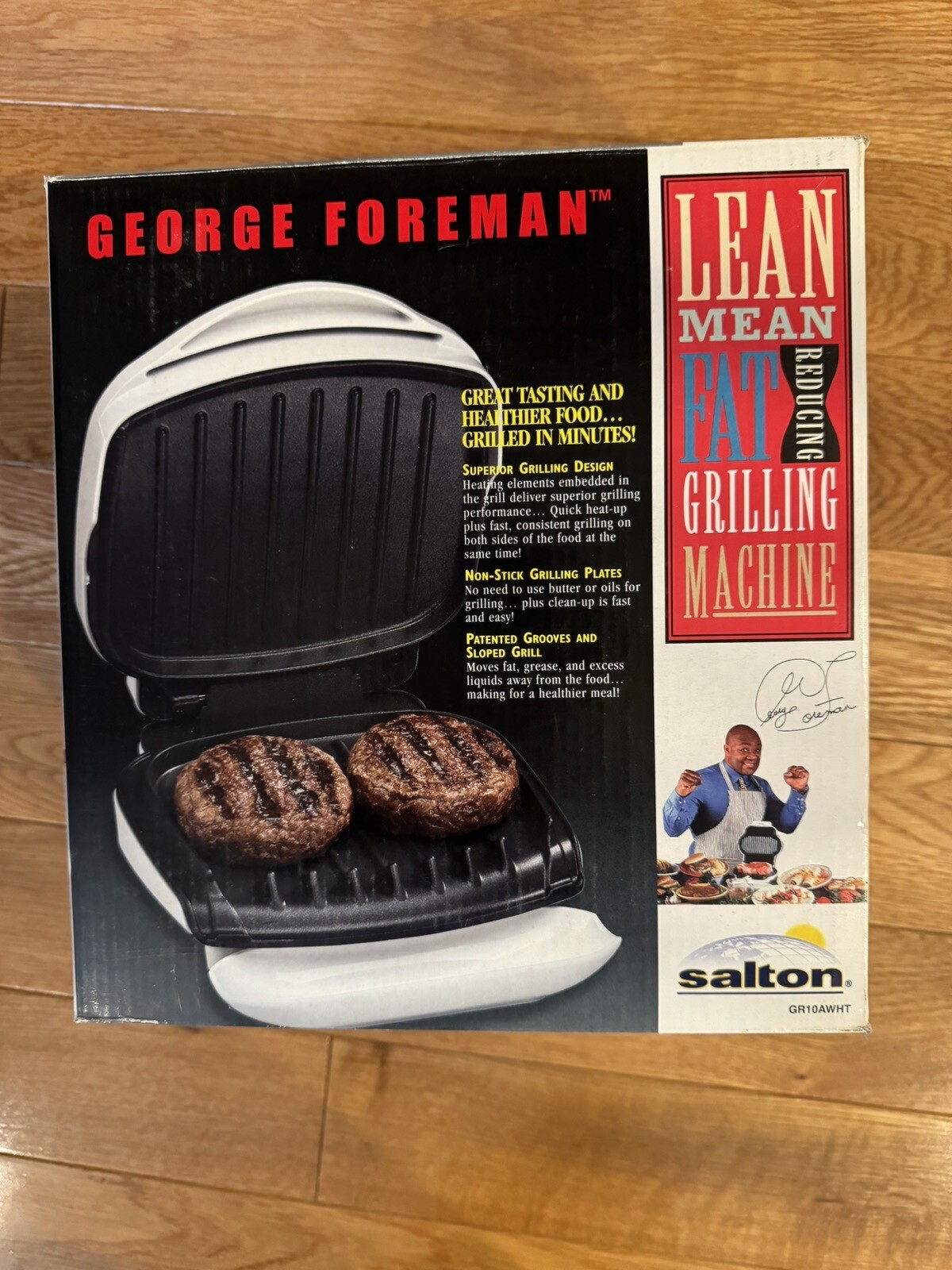 George Foreman Indoor Grill, Used, White