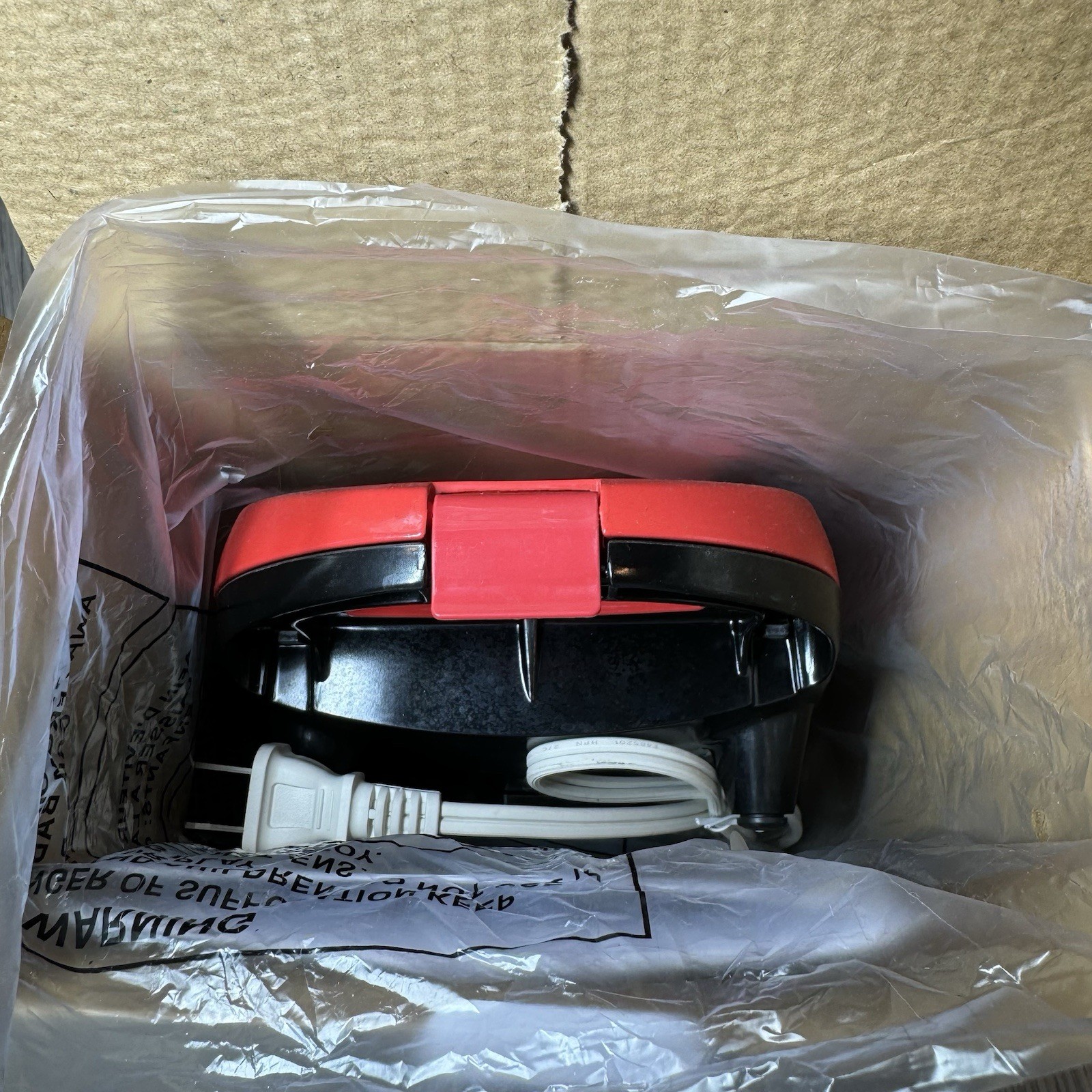 Nostalgia My Mini Sandwich Maker Red Brand New – open box