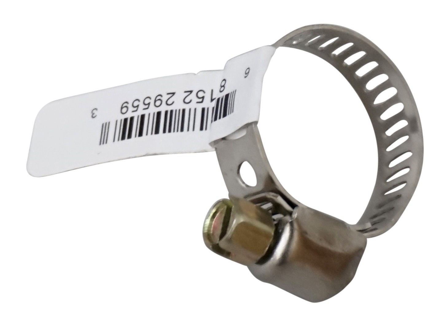 Stainless Steel Hose Clamp, 7/16″ x 25/32″, 1/4″ Screw Head, J27-101, CL6H