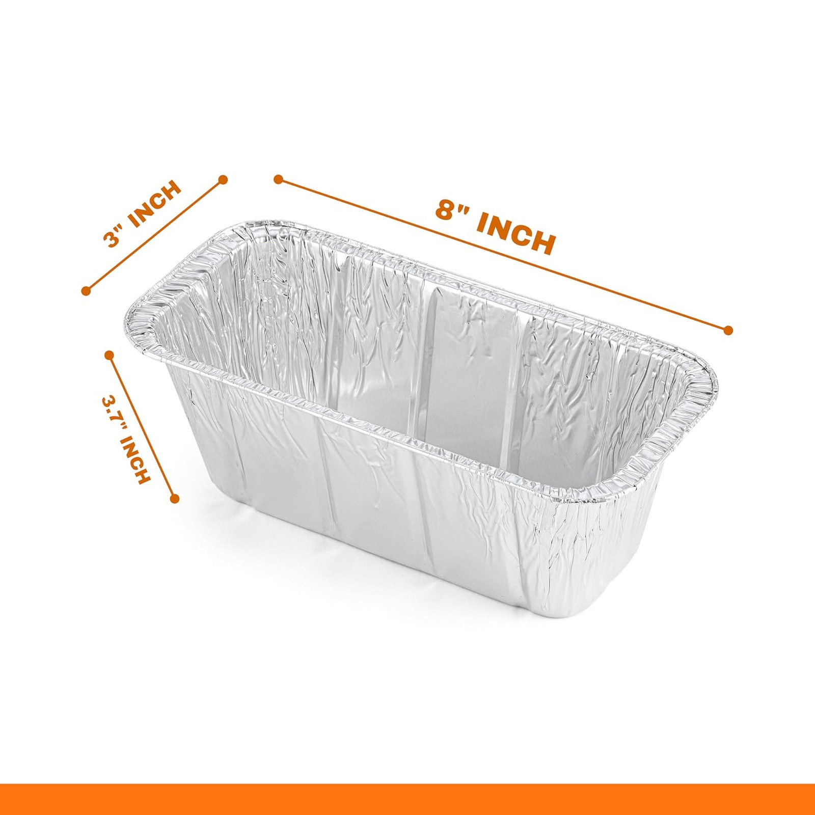 Aluminum Drip Pan Liners for Blackstone Griddle, 8×3.7 Inches, Disposable Grease