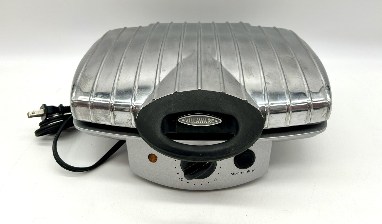 VillaWare UNO 2030 Two-way Indoor Grill With Steam Tested Working Clean