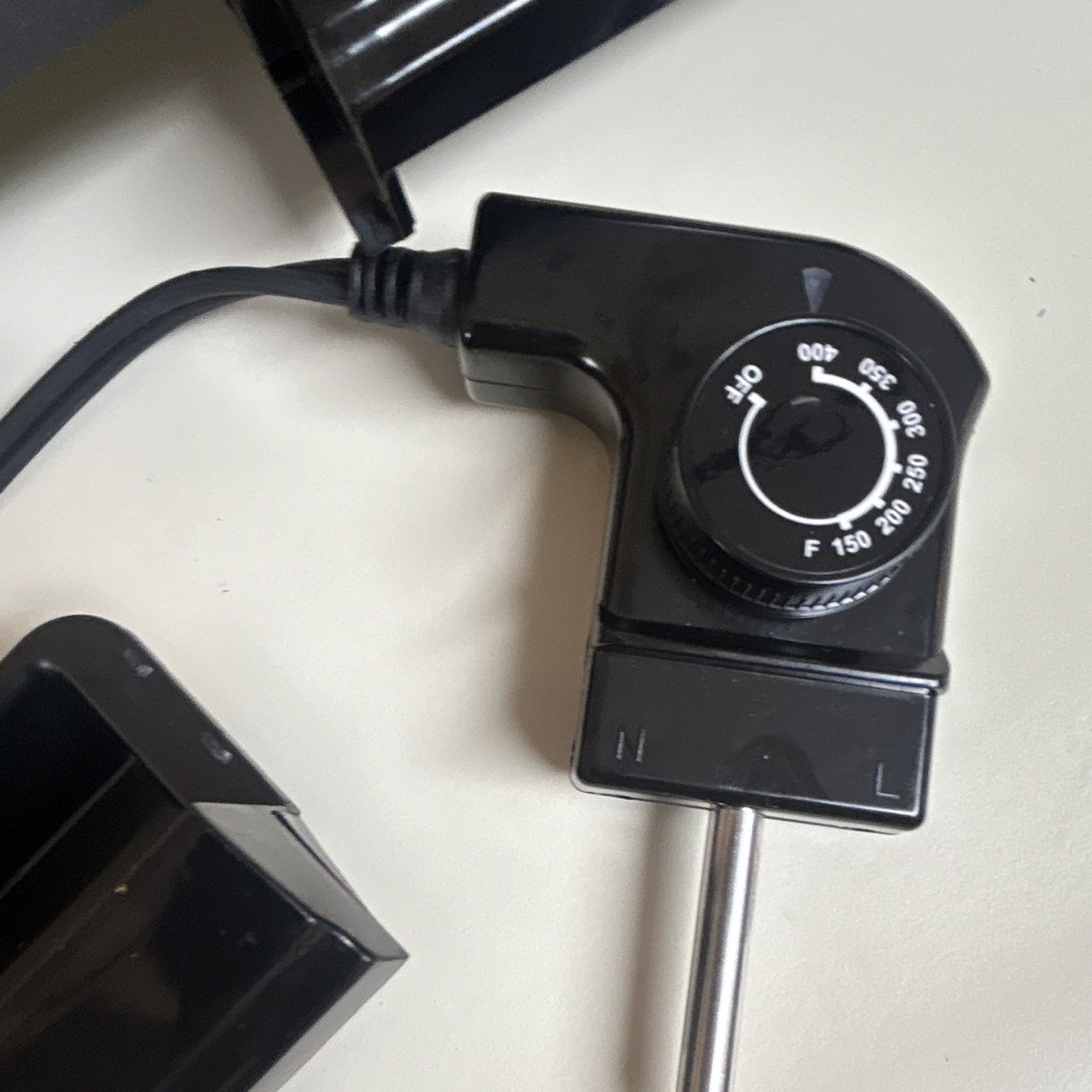 Walmart Electric Griddle Grill Rectangular Black Temp Control Probe 125V JH-001A