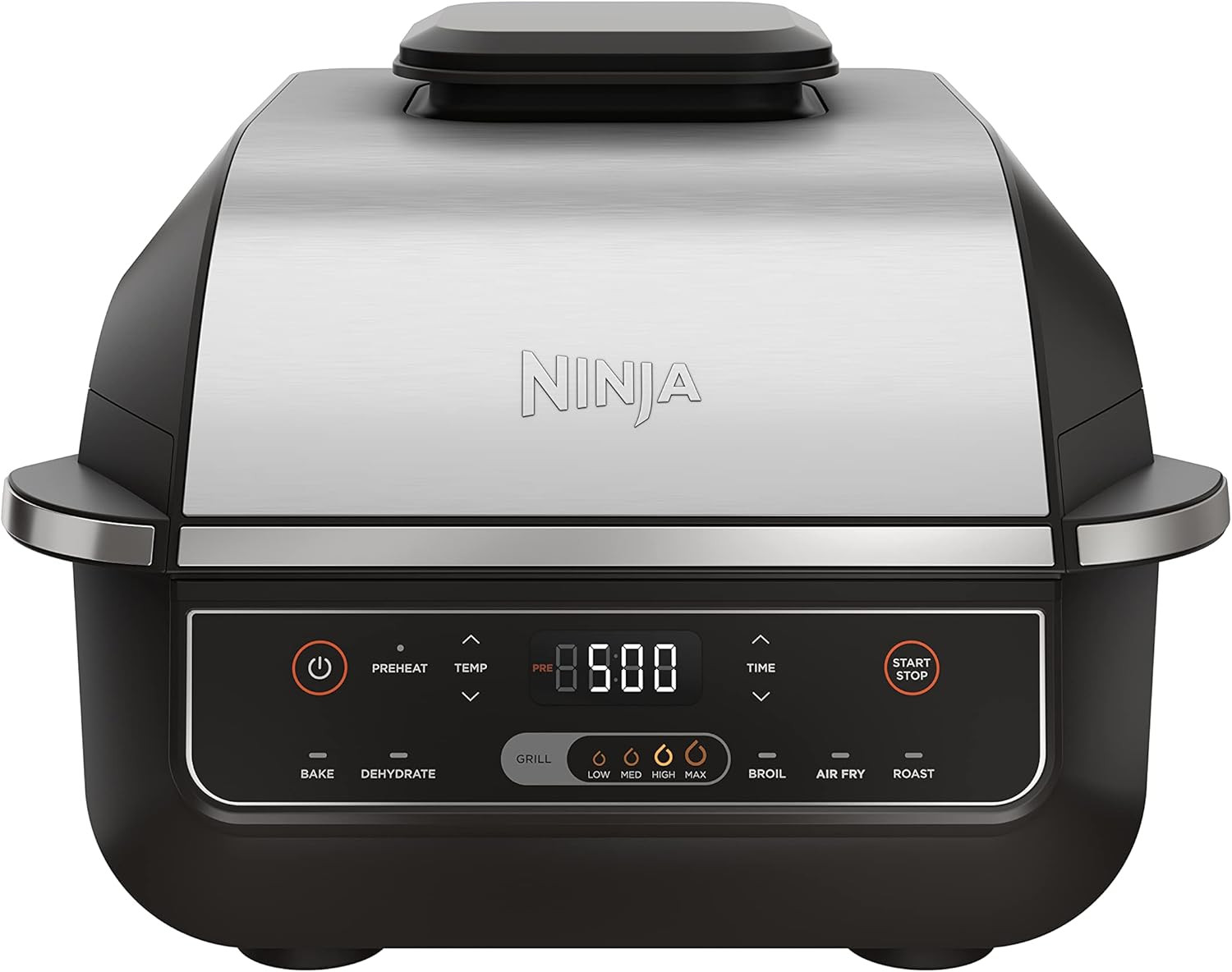 EG201 Foodi 6-In-1 Indoor Grill with Air Fry, Roast, Bake, Broil, & Dehydrate, 2