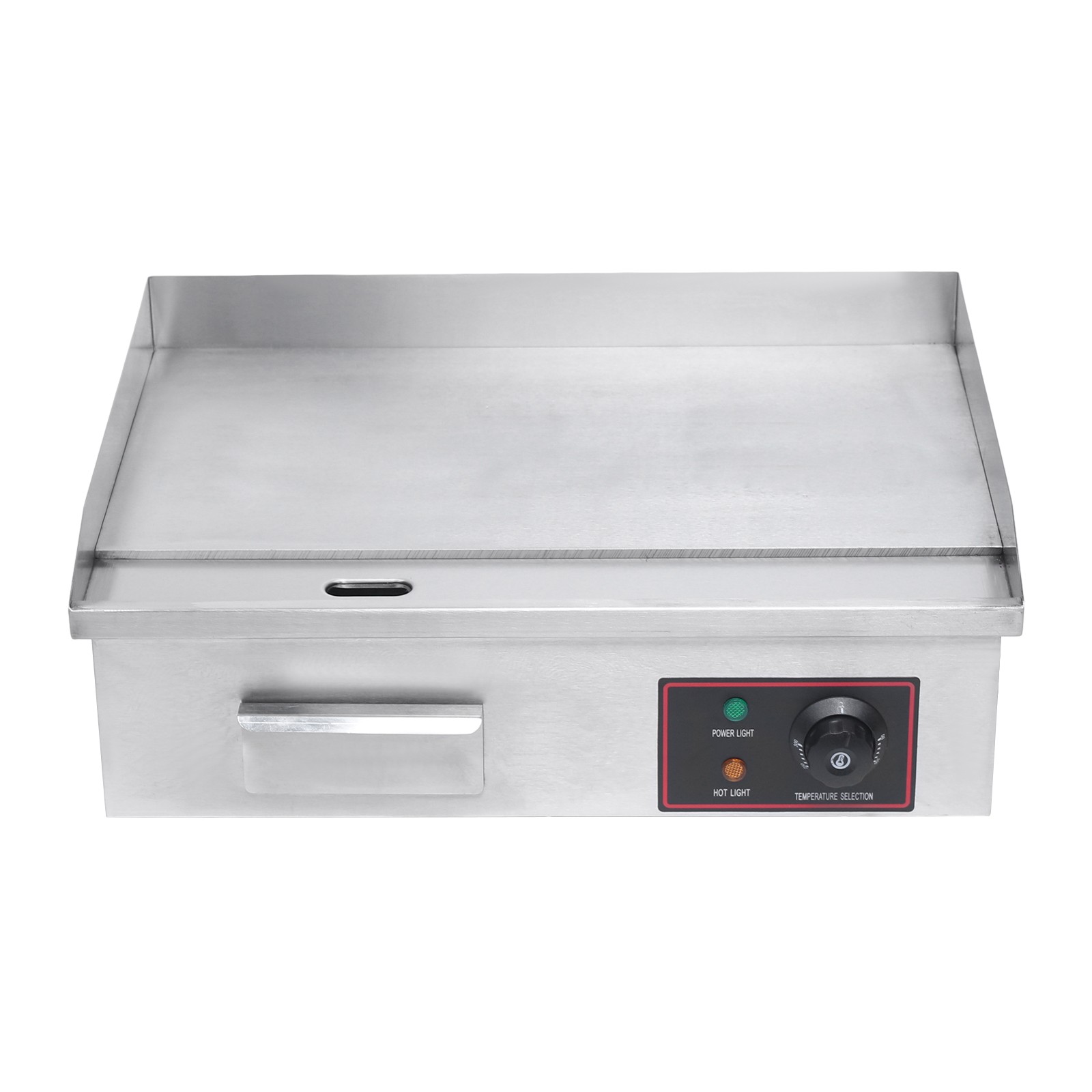 Commercial Electric Flat Top Grill Griddle Power Stove 110v/60Hz 1600W Stainless