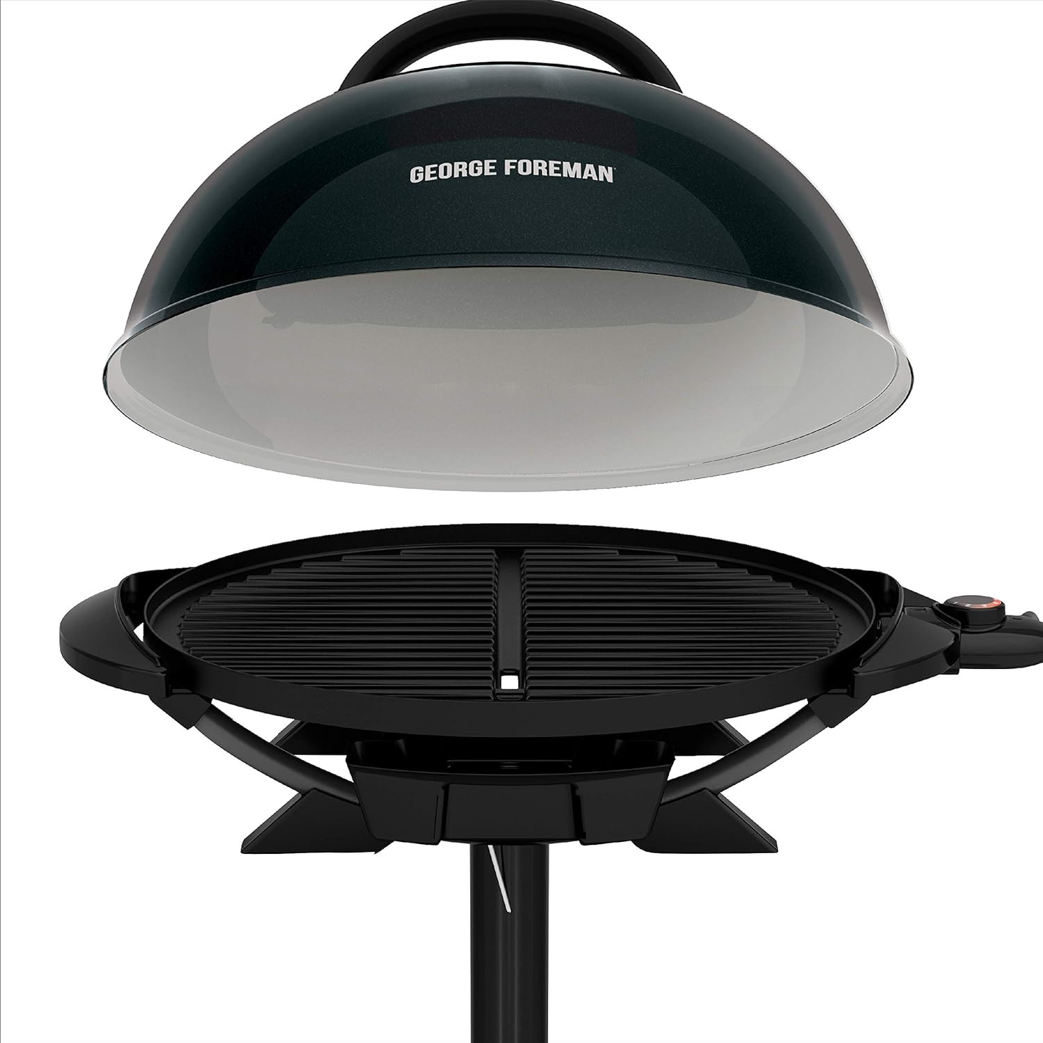 Indoor/Outdoor Electric Patio Grill, Apartment Approved, 15-Serving, Removable S