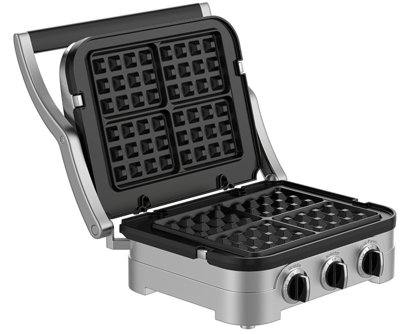 Waffle Plates Only for Cuisinart Griddler GR-4N, GR-5B, GR-6 and GRID-8N Series