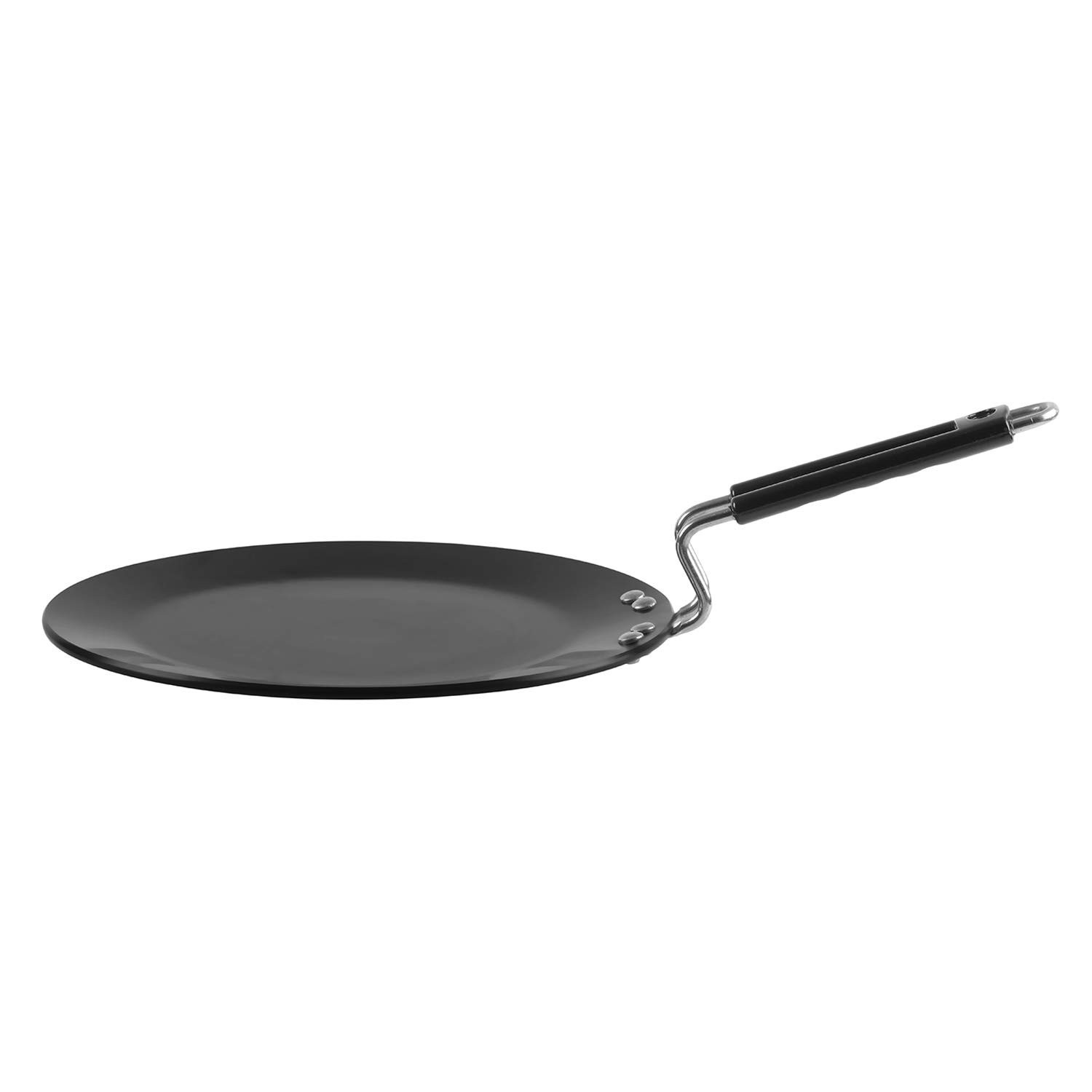 Vinod Black Pearl Hard Anodised Tawa | Metal Spoon Safe | Nonstick | Black