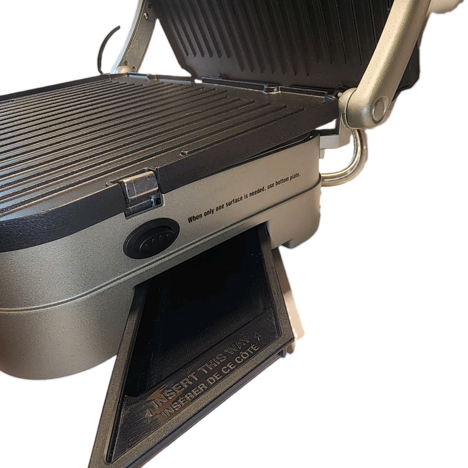 Cuisinart Griddler 5-in-1 GR-4N – Brushed Stainless Steel, 13.5″ x 11.5″