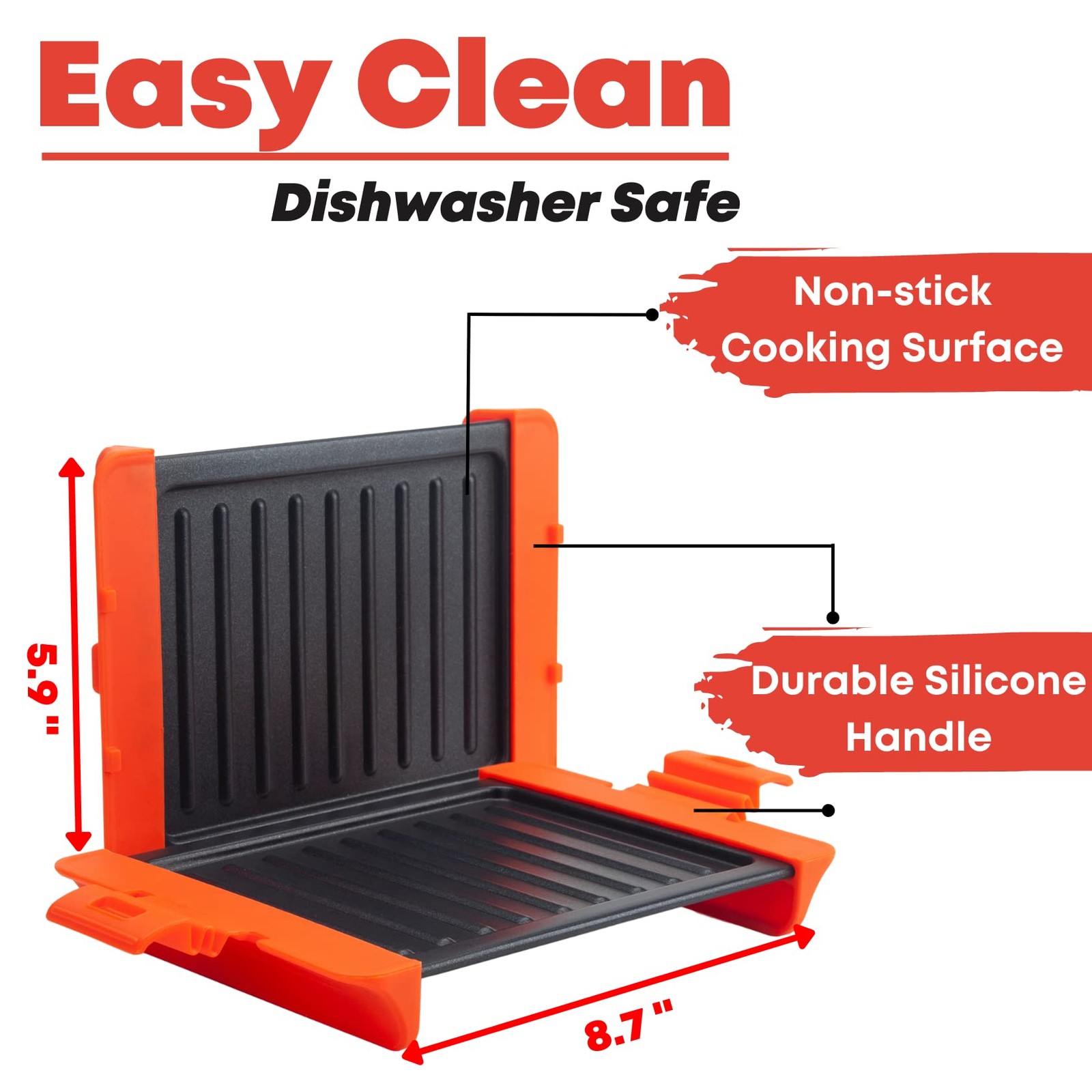 Microwave Sandwich maker | Microwave Grill Cheese Maker | Microwave Crisper T…