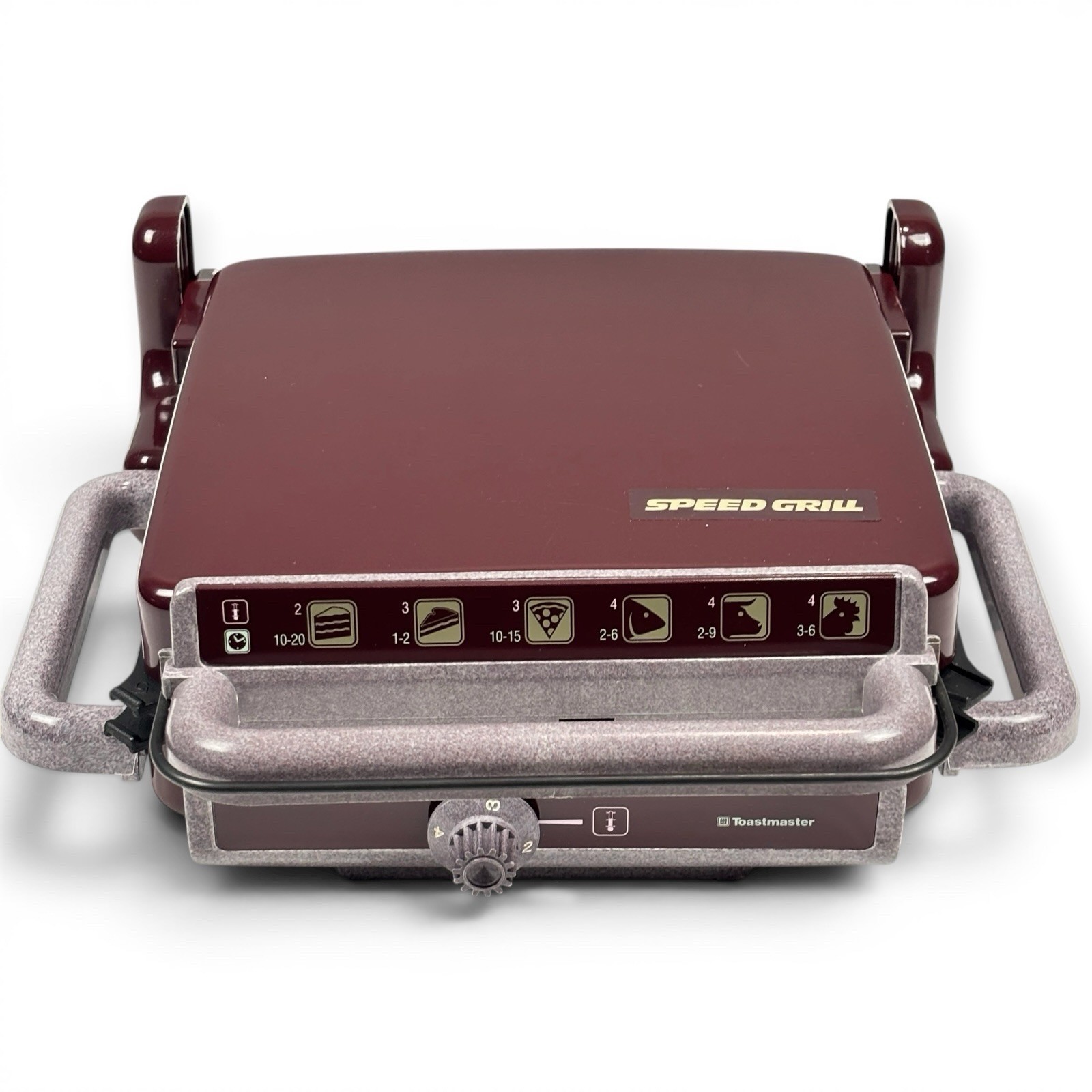 Toastmaster Grillerie 2003 Indoor Electric Speed Grill & Bakery | Manual | VTG