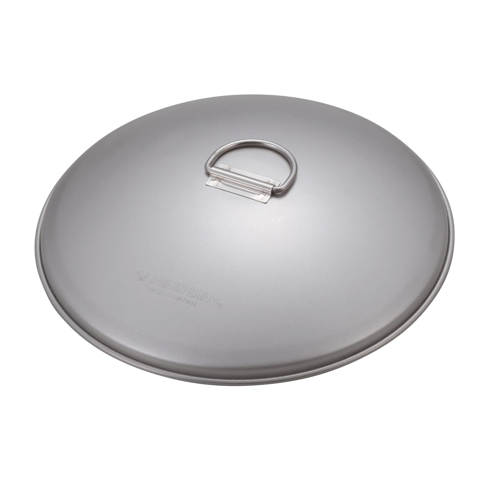CAPTAIN STAG Multi-Griddle Round Grill Plate with Lid for 20cm