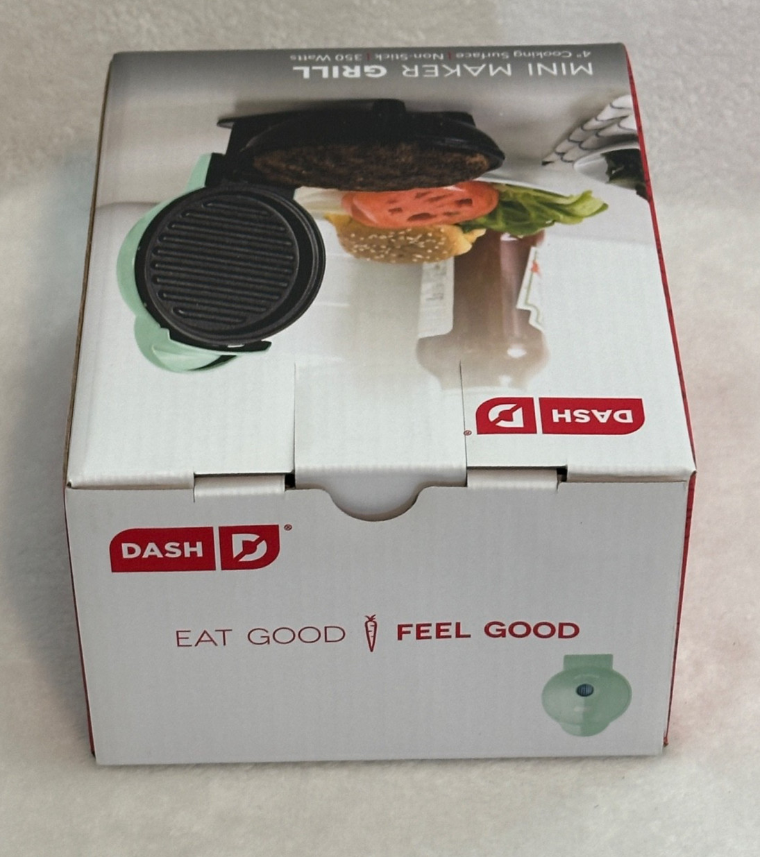 Dash Mini Maker Portable Grill Machine 4” Non Stick – New!