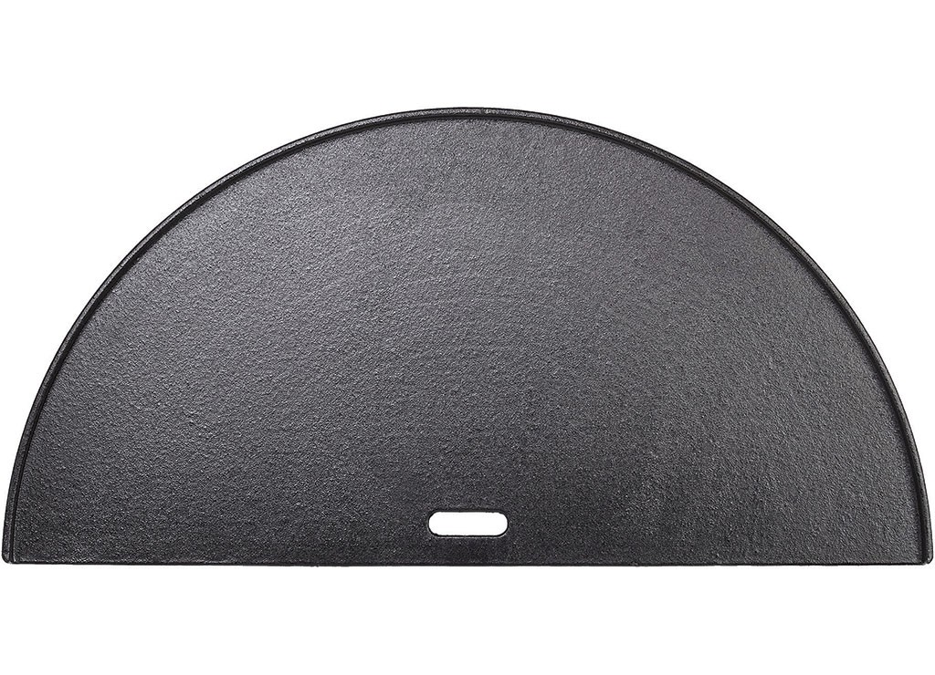 Kamado Joe BJ-HCIGRIDDLE Big Joe Half Moon Cast Iron Reversible Griddle