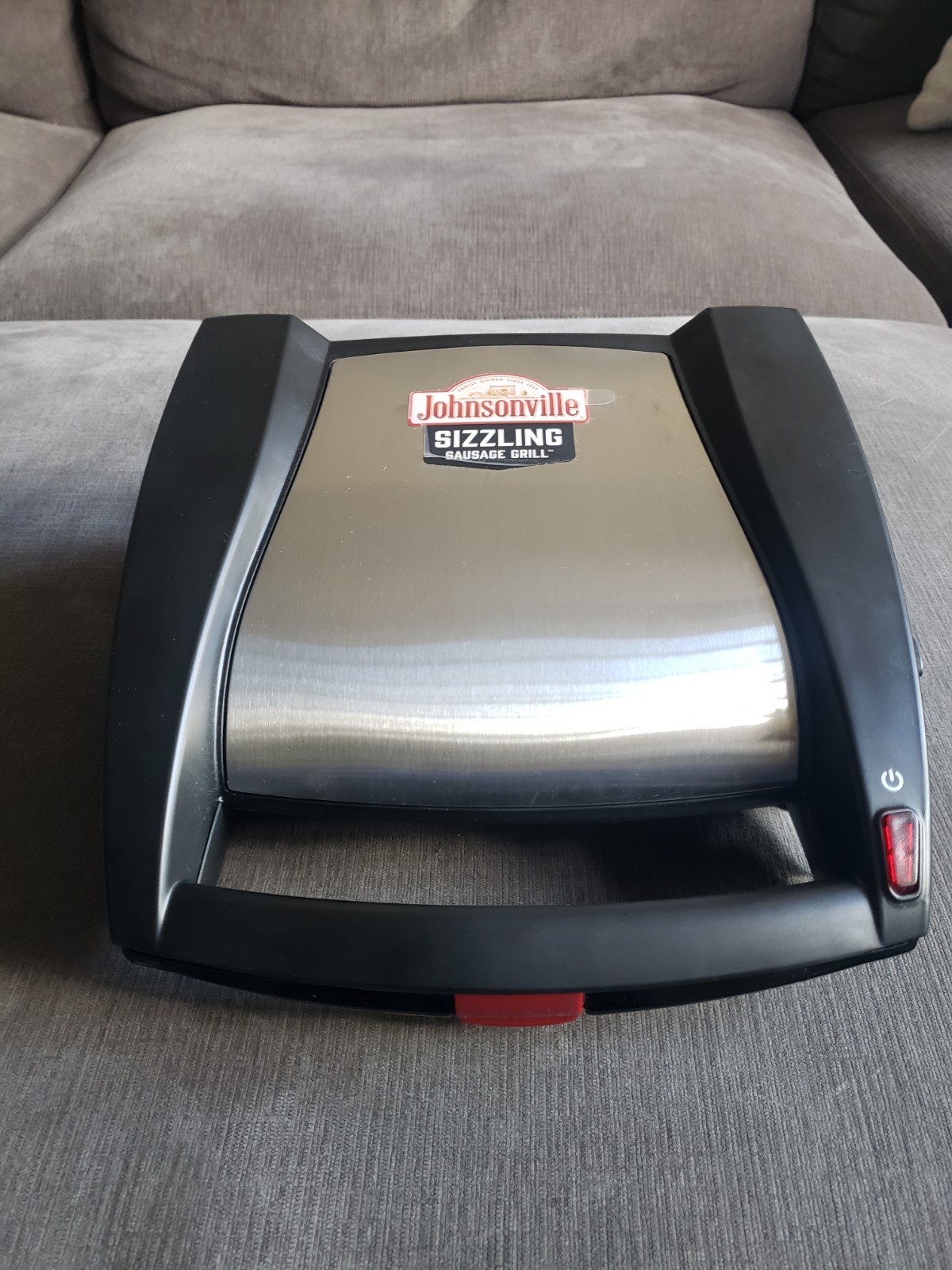 JOHNSONVILLE SIZZLING SAUSAGE INDOOR ELECTRIC GRILL BTG-0498 (PARTS) Read Desc..
