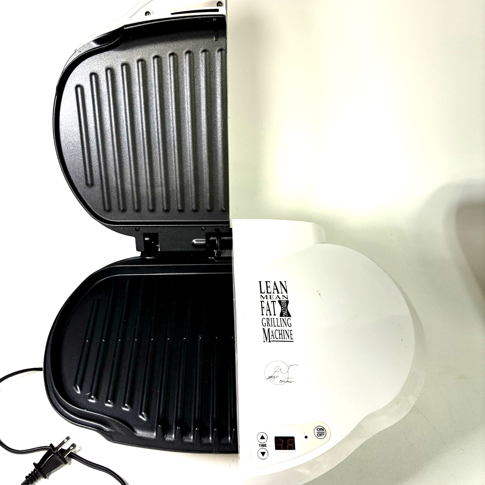 Double George Foreman Lean Mean Fat Reducing Grilling Machine Grill GR44TMR