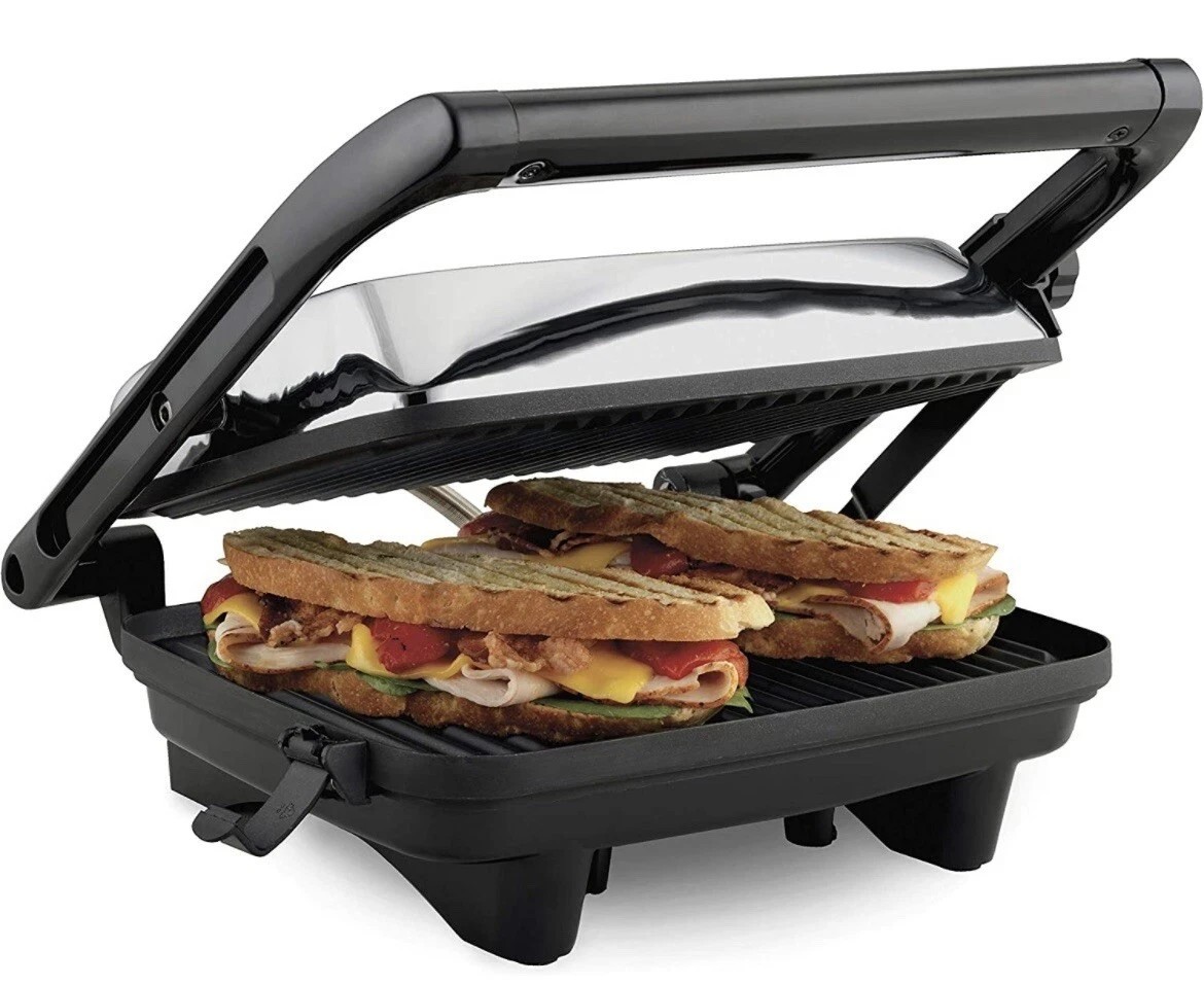 HAMILTON BEACH 25460Z PANINI PRESS – SANDWICH MAKER
