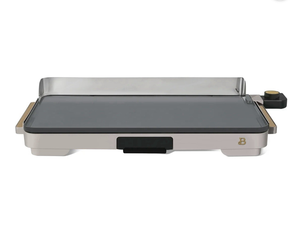 Beautiful XL Electric Griddle 12x 22- Non-Stick, Porcini Taupe by Drew Barrymore