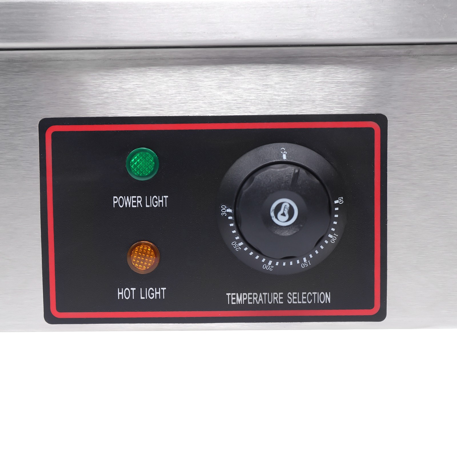 Commercial Electric Flat Top Grill Griddle Power Stove 110v/60Hz 1600W Stainless