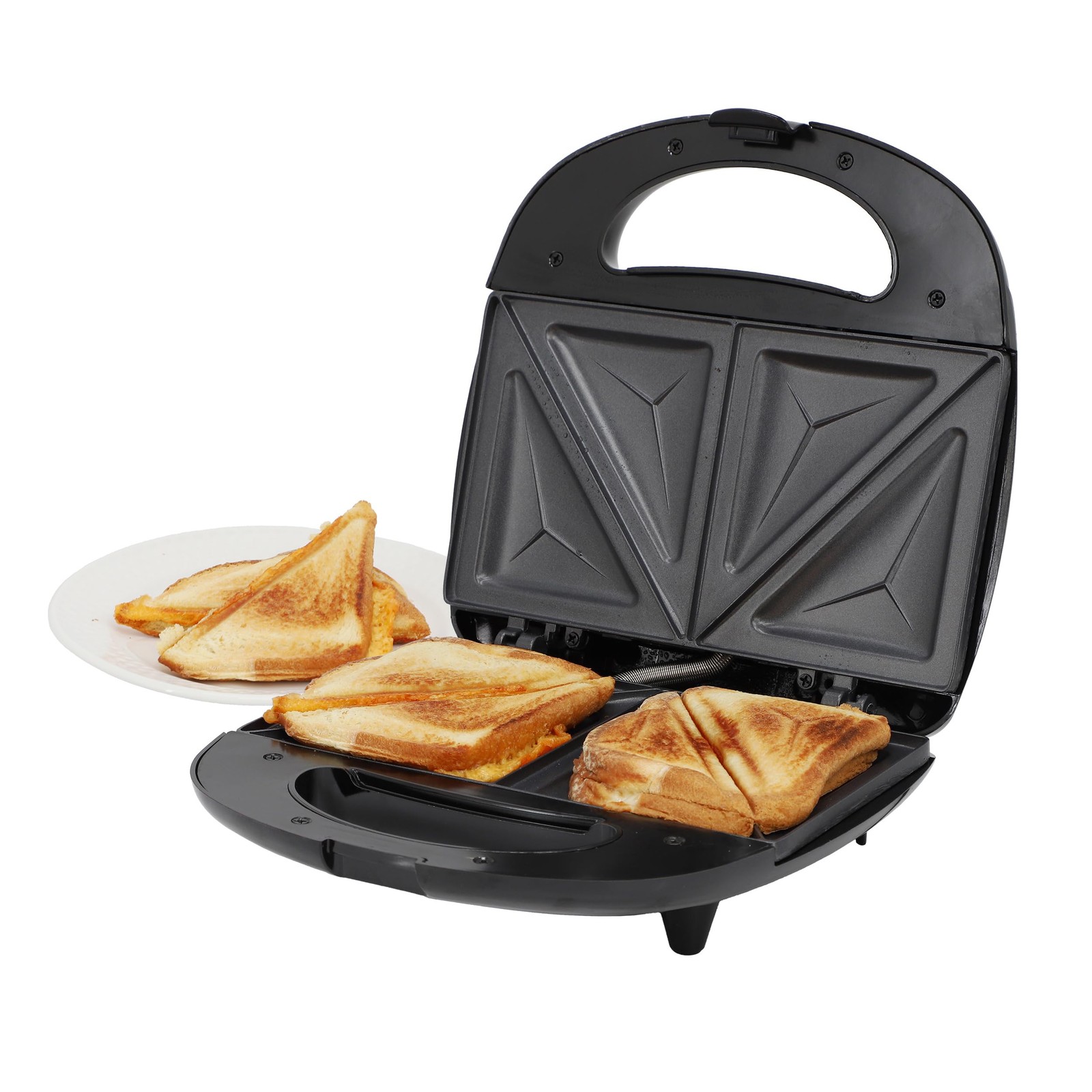 Electric Compact Aluminum Nonstick Panin Press Grill Sandwich Maker, Countert…