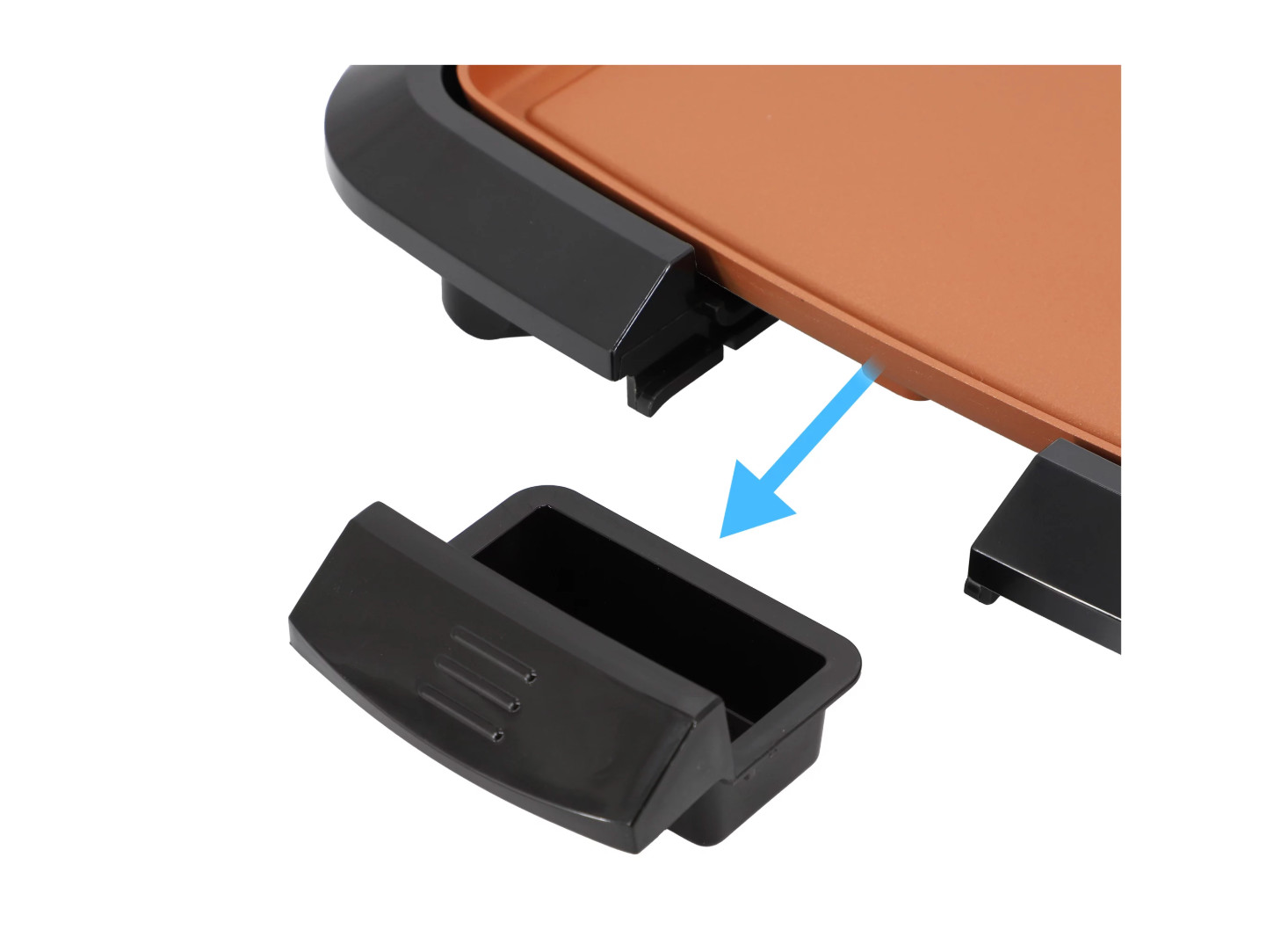 MegaChef 10.63″ Electric Grill with Copper Coating