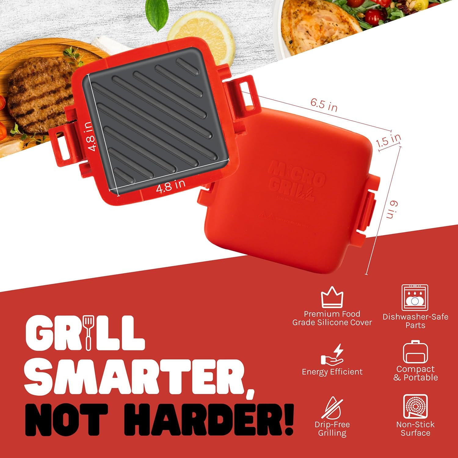 | Microwave Sandwich Maker – Grilled Cheese Sandwich Maker – Munchy – Toastie