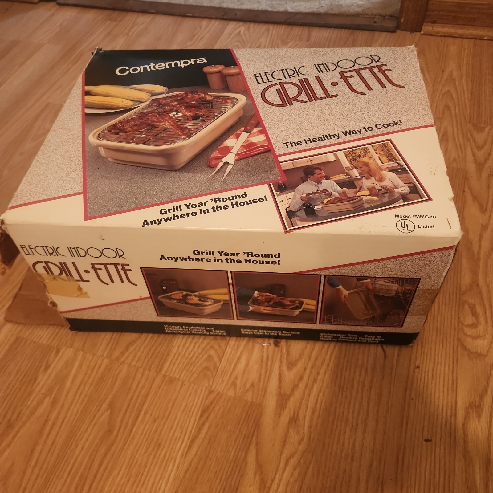 Vintage Contempra MMG-10-100 Grill-Ette Ceramic Indoor Electric Grill