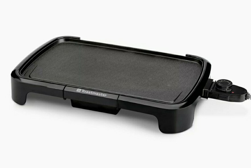 Toastmaster Brand 10″ x 16″ ~ Electric Nonstick Griddle ~ TM-161GR ~ Drip Tray