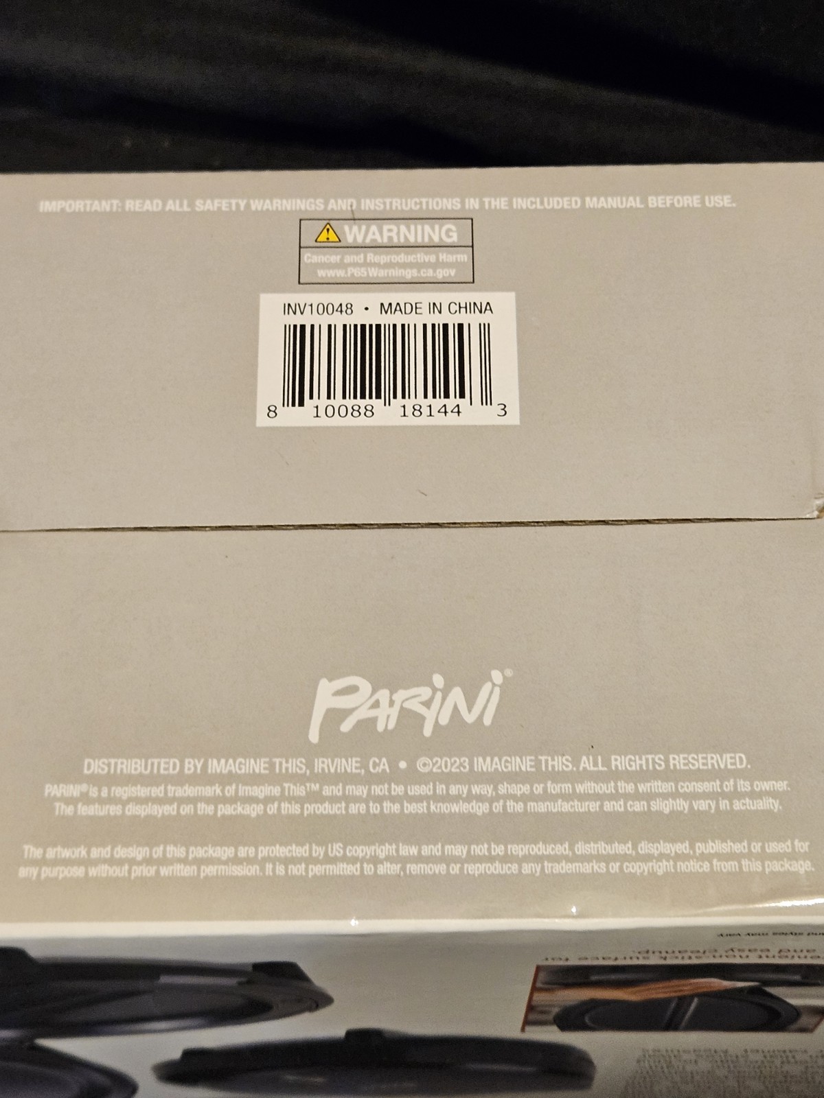 Parini Electric Non-Stick Omelet Maker New