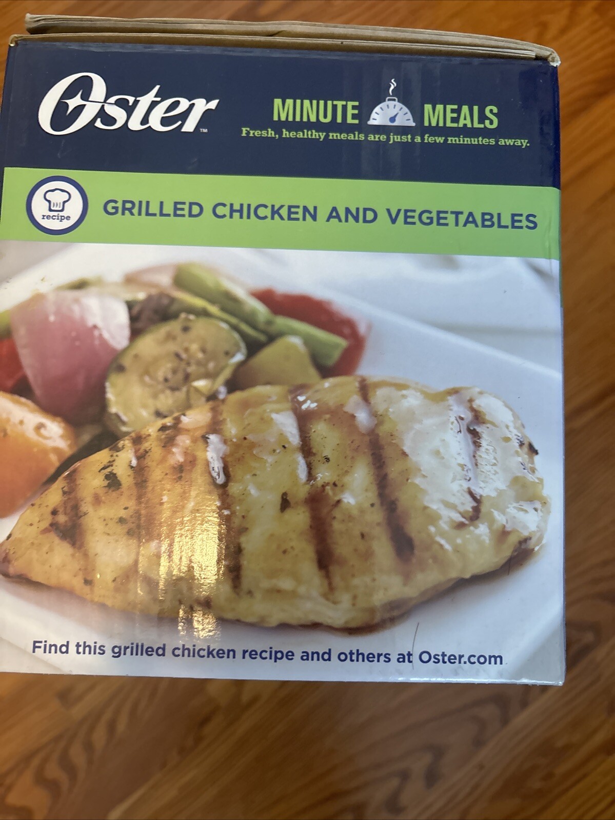 Oster Cooks in 7 Min Grill RED Vertical Flip Indoor Countertop Easy Clean