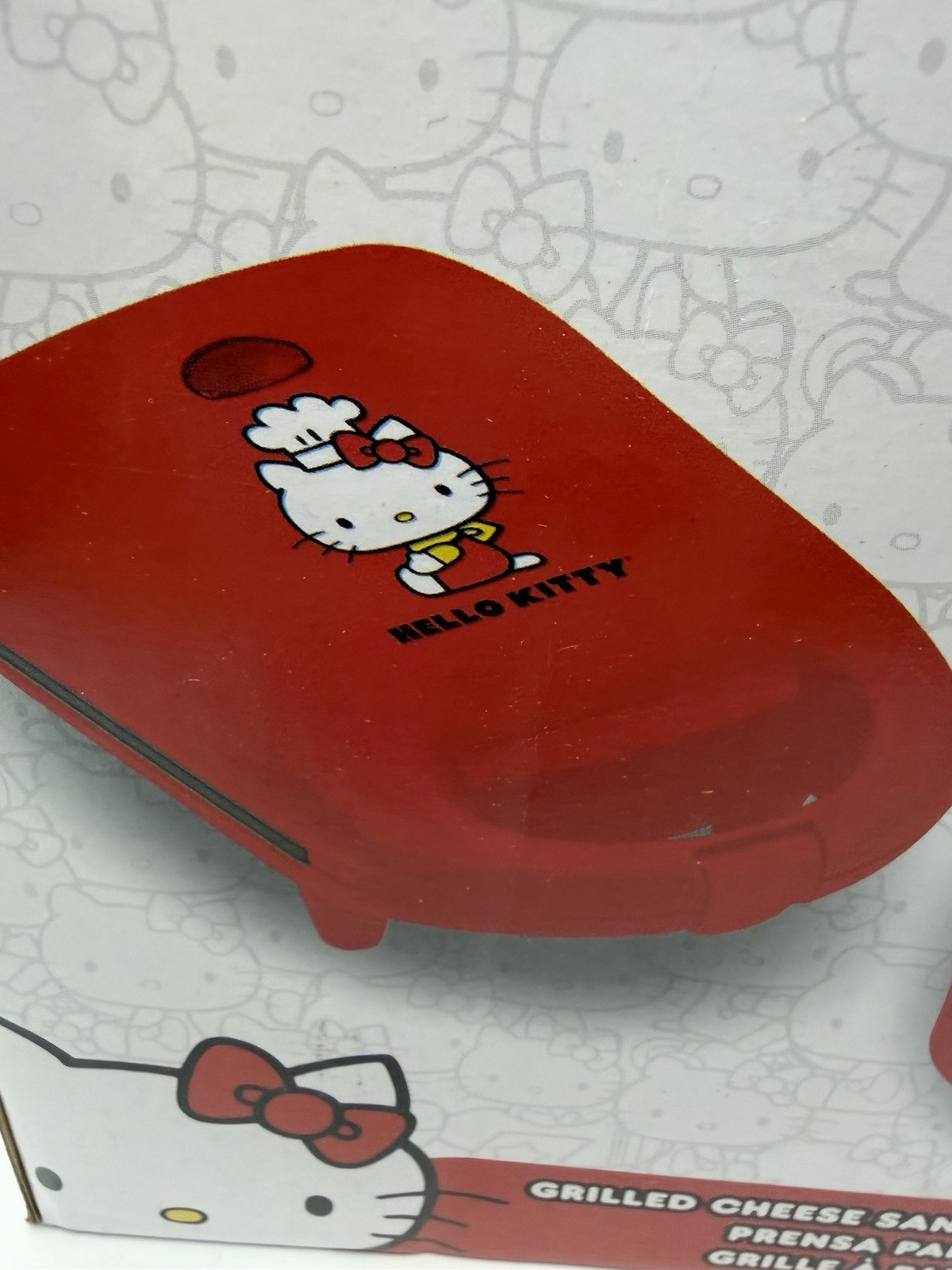 Sanrio Hello Kitty Grilled Cheese Panini Sandwich Maker Press New NIB
