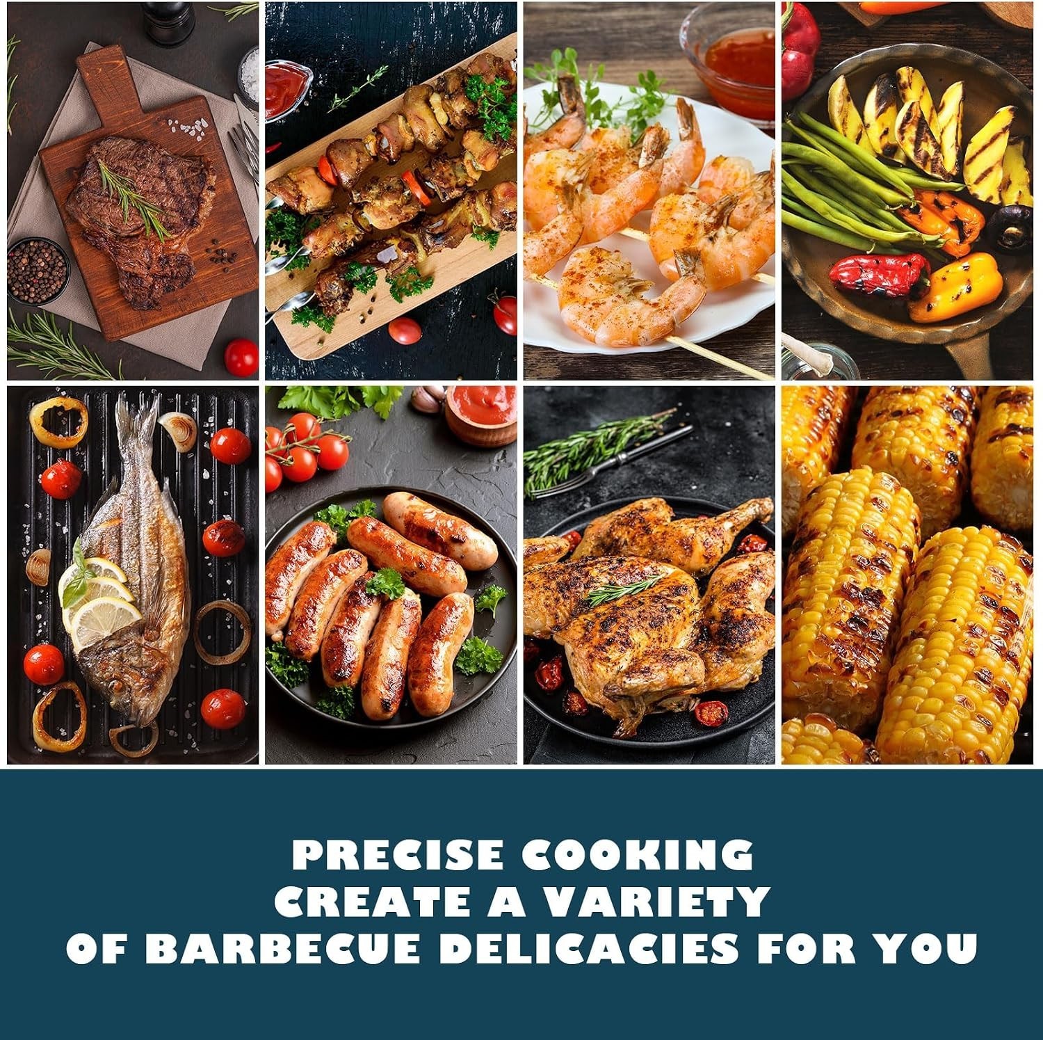 Electric Grill Outdoor Indoor Smokeless BBQ Portable Grill with Removable Stand
