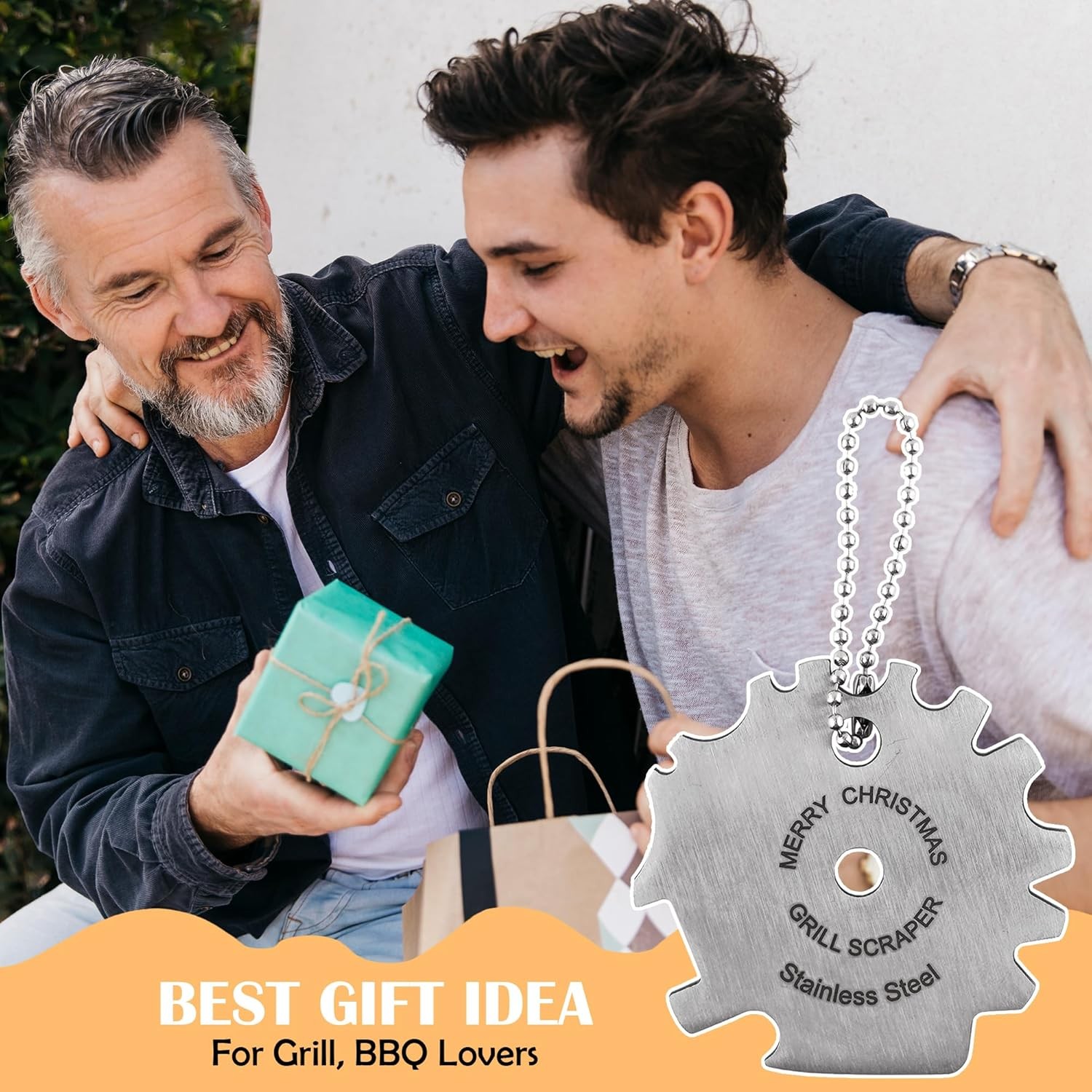 Grill Scraper Stocking Stuffer Gift Men Women
