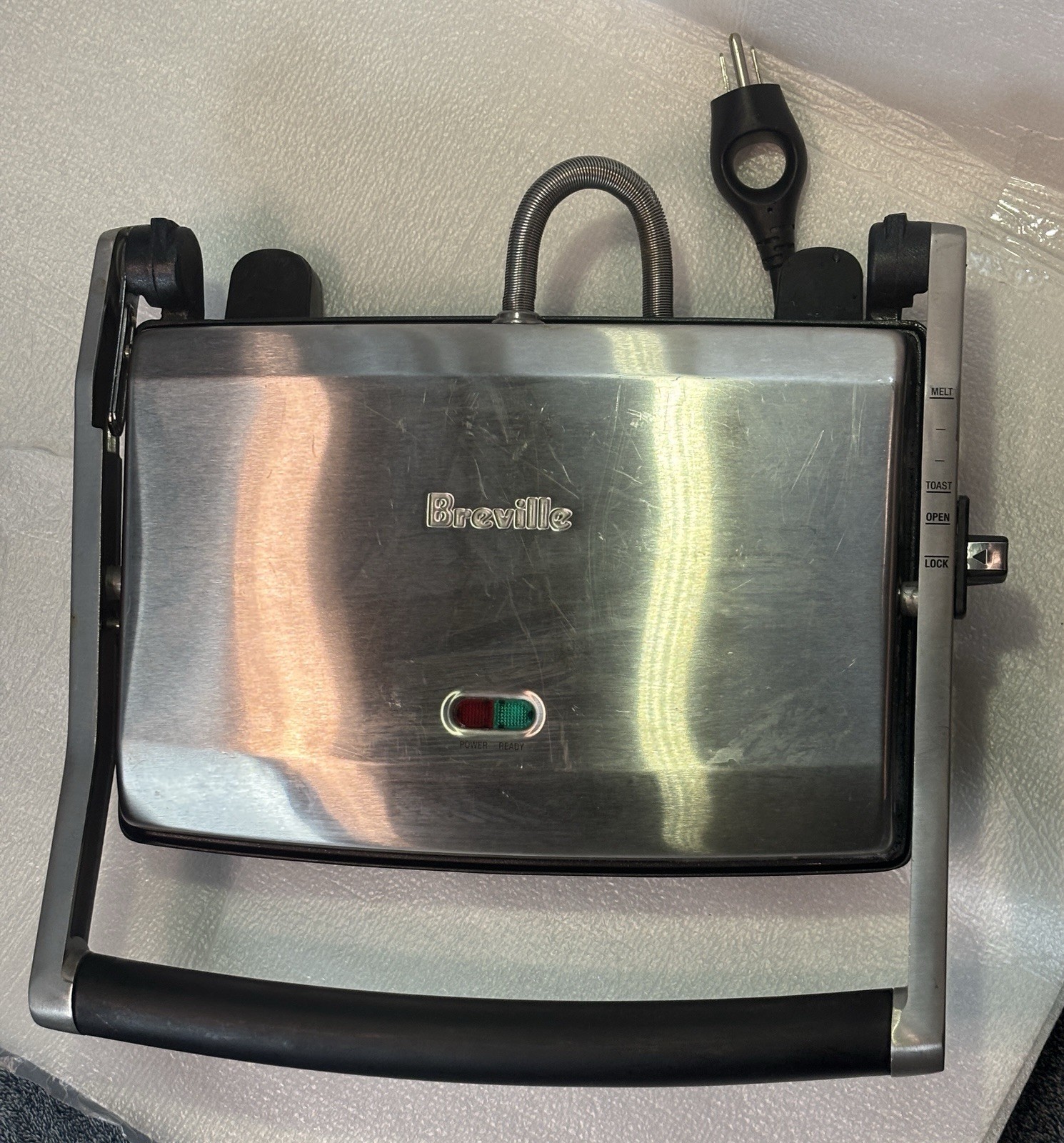 Breville BSG520XL Panini Duo 1500W Non-Stick Sandwich Maker Heats Fast, Clean!