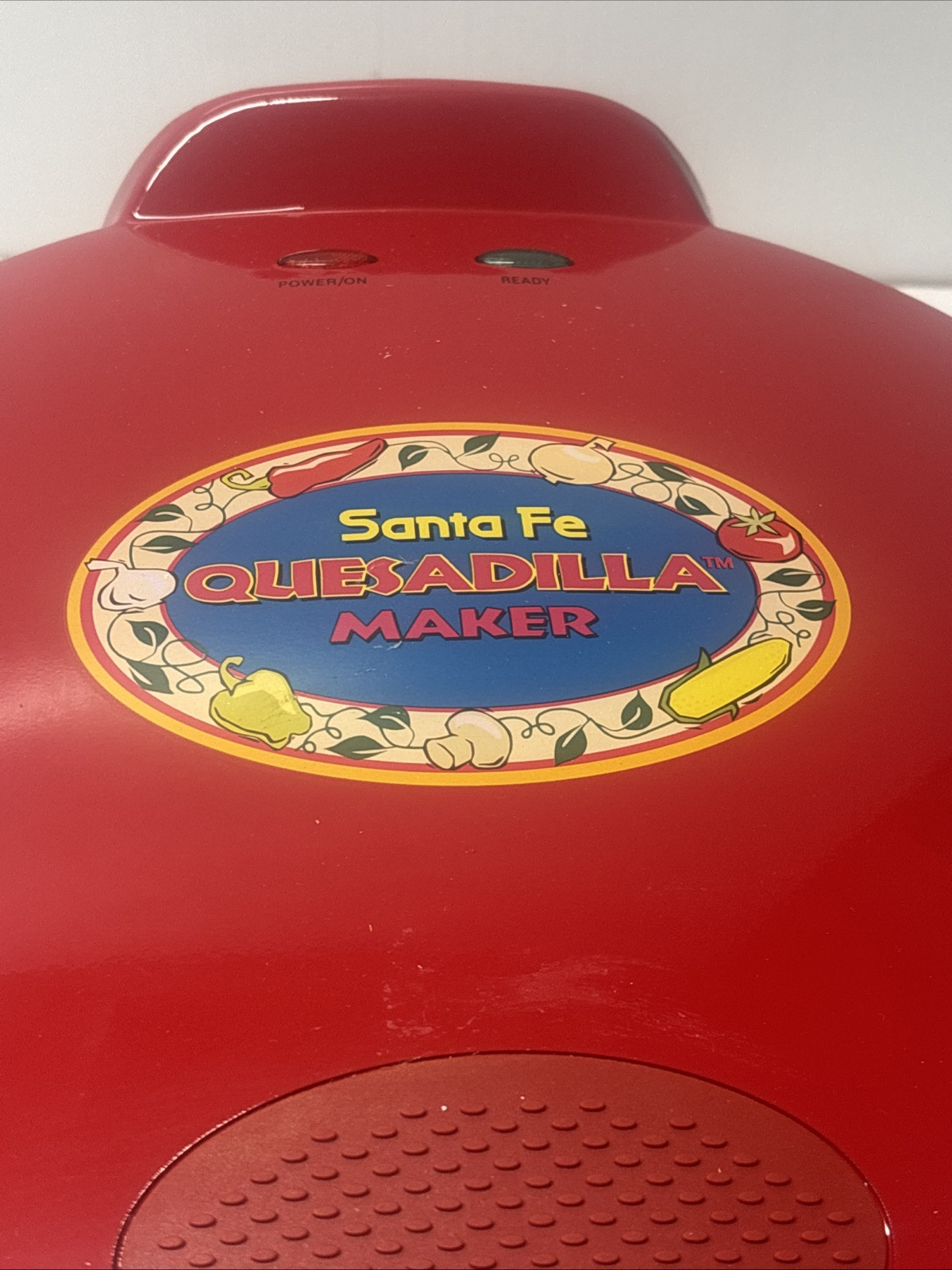 Santa Fe Quesadilla Maker 12″ by Salton Model QM2SFR Excellent Condition