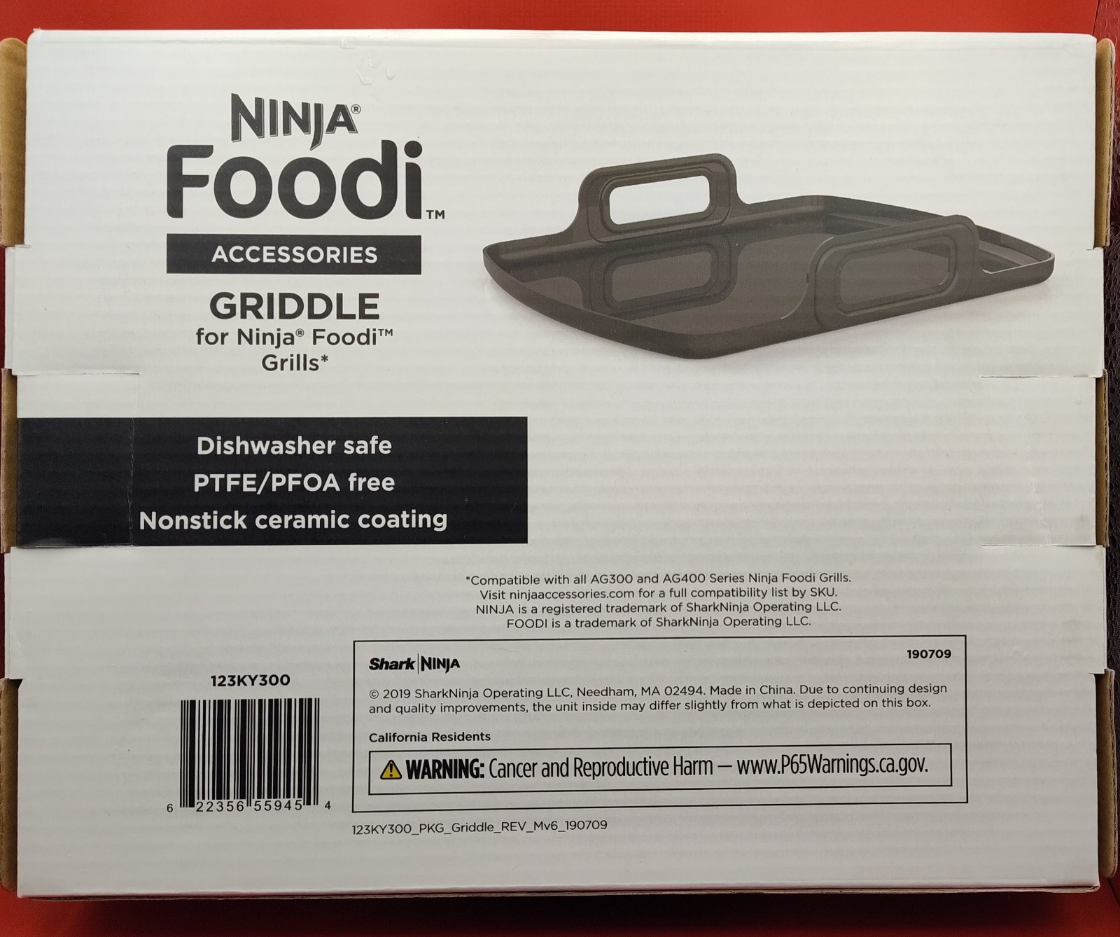 Ninja Foodi Accessories Griddle For Ninja Foodi Grills Nonstick