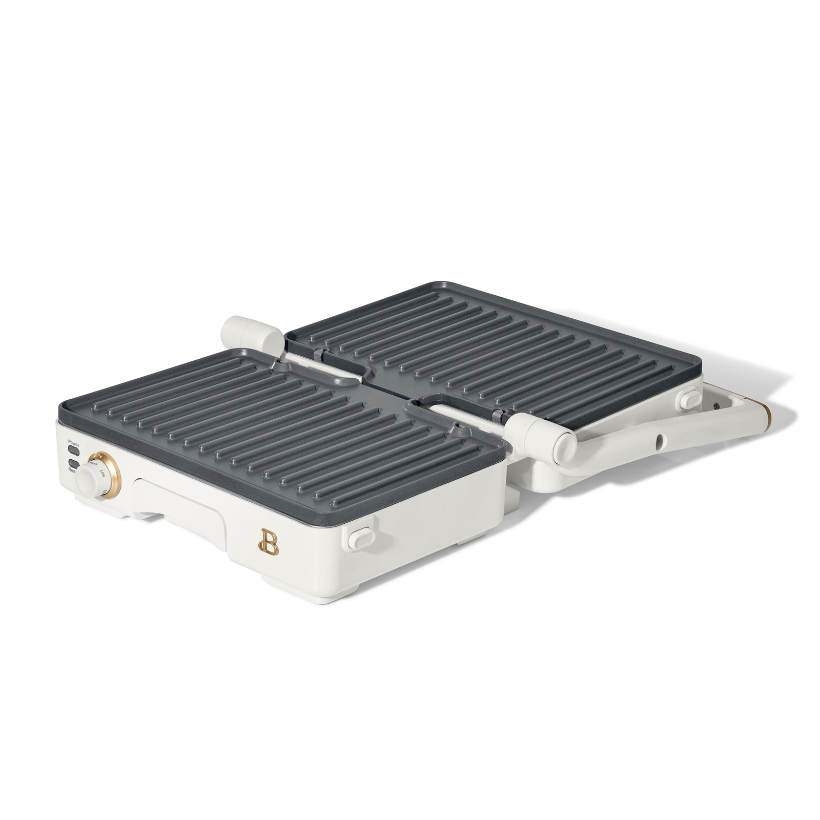 2-in-1 Panini Press & Grill, White Icing by Drew Barrymore