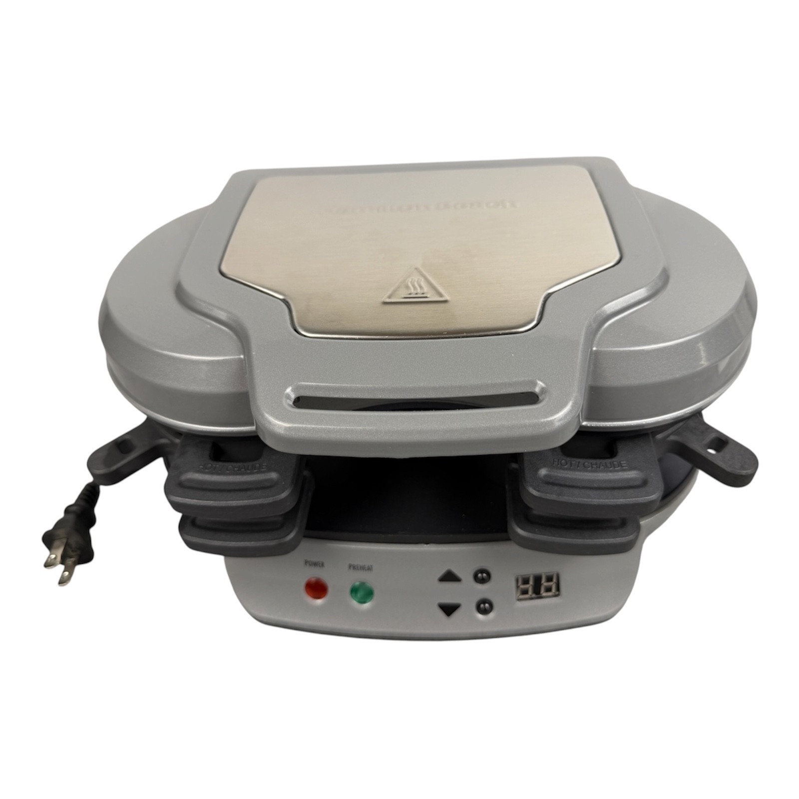 Hamilton Beach 25490A Dual Breakfast Sandwich Maker, Electric, Silver