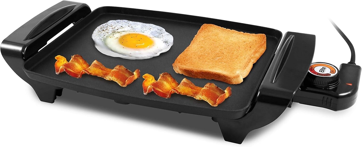 Comal Electrico Plancha Portatil Electric Asador Planchas Electricos 10.5″x8.5”