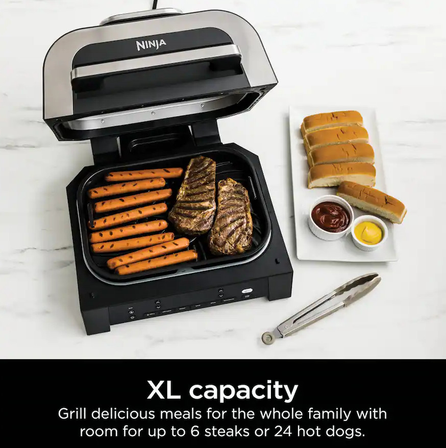 Ninja – Foodi Smart XL 6-in-1 Countertop Indoor Grill with Smart Cook System
