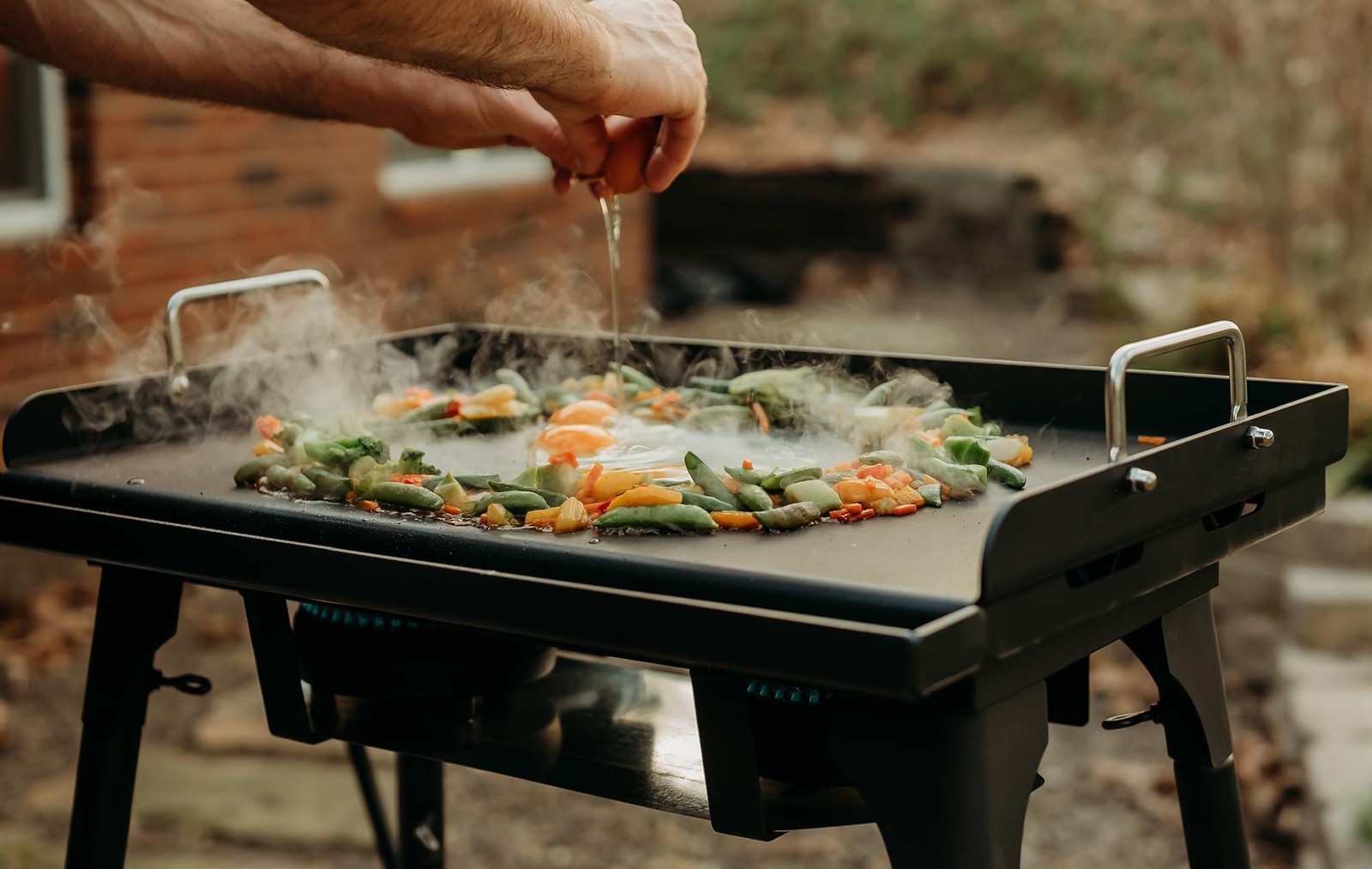 Gas One CP-2500 25×16 Pre-Seasoned Non Stick Propane Griddle Flat Top
