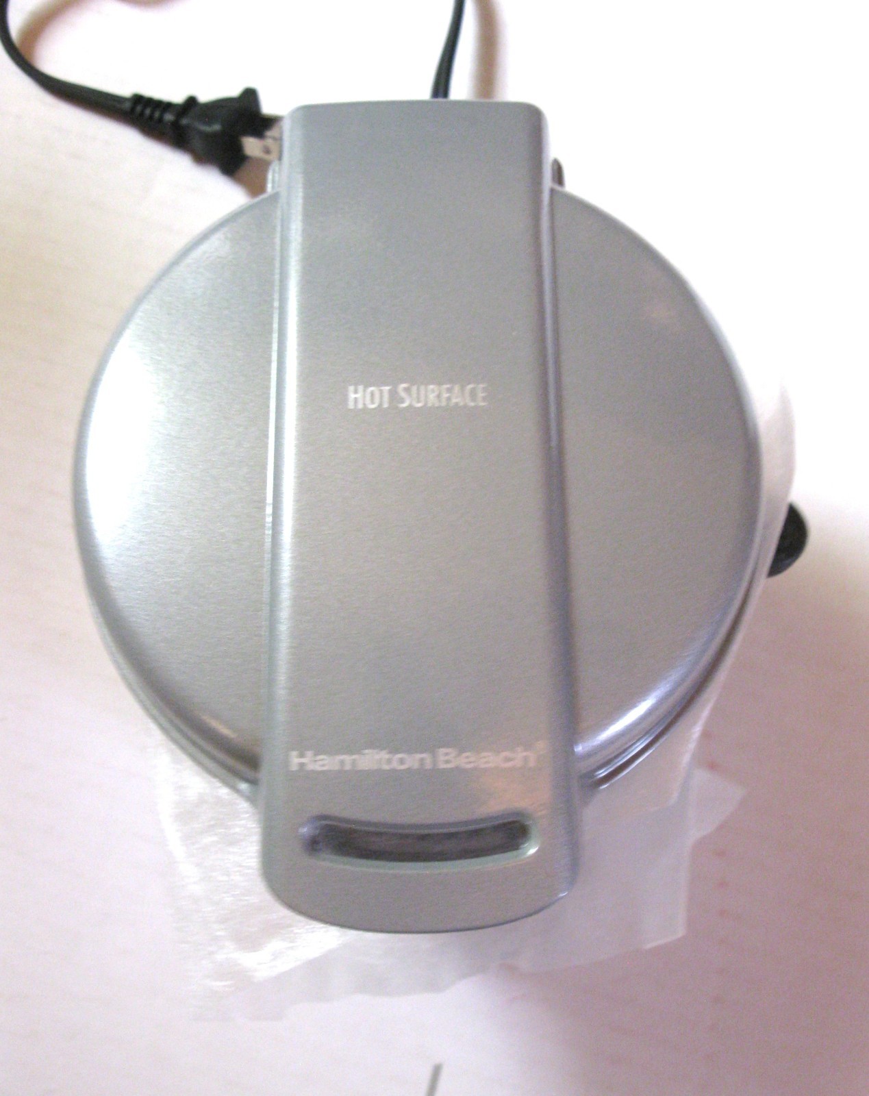 Hamilton Beach Breakfast Sandwich Maker 25475A Original Packaging & Instructions