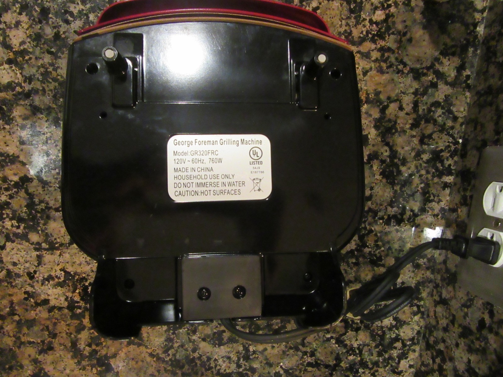 George Foreman Grill GR320FRC in Great Shape Super Clean See the Video