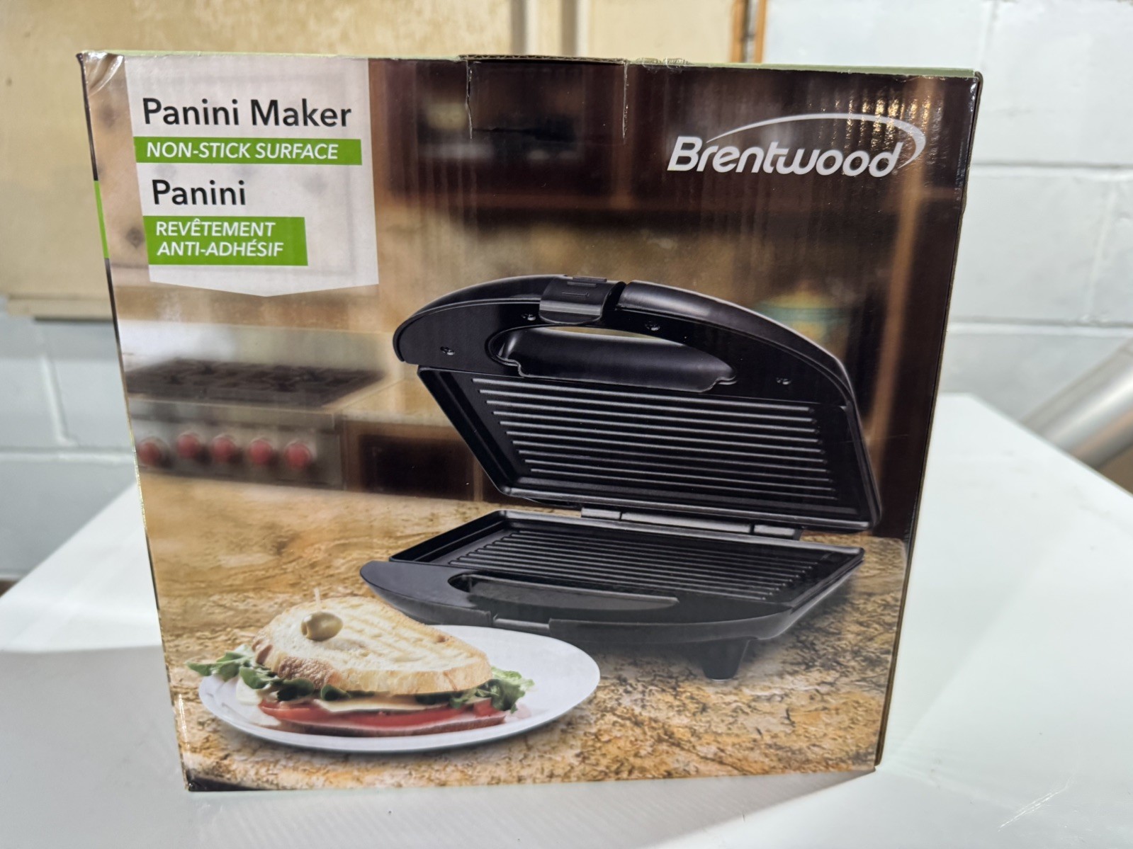 Brentwood Panini Maker Nonstick Sandwichera