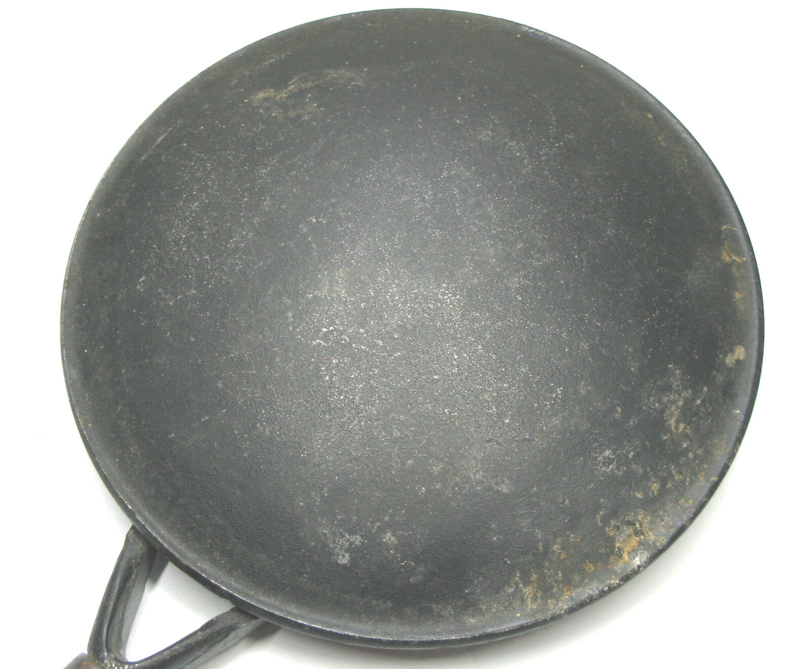 Vintage Crepe Griddle By Creative Cookware. Cast Iron, Wood Handle. MADE IN USA