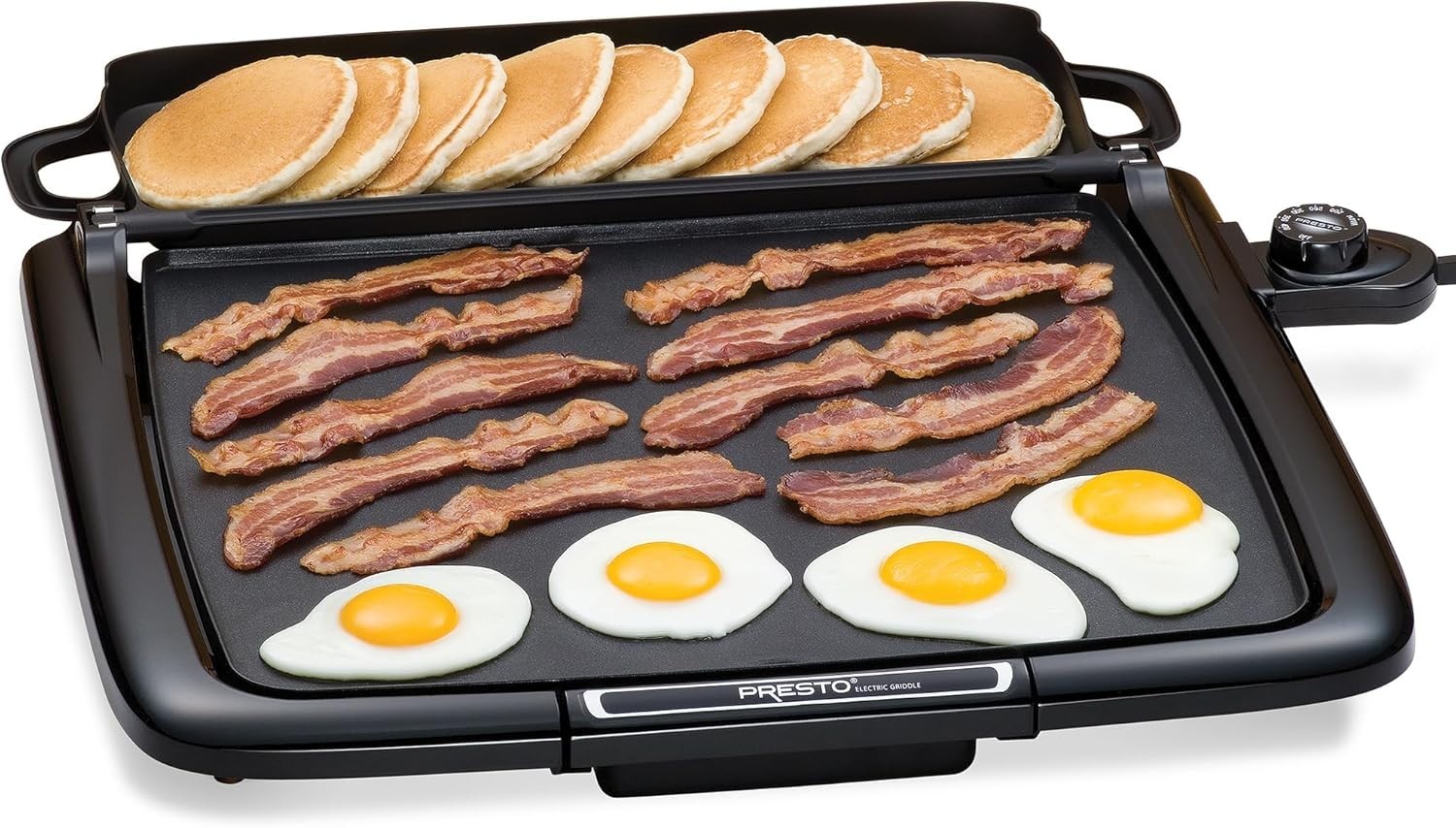 07023 XL Cool-Touch Electric Griddle & Warmer Plus Nonstick Cooking Surface