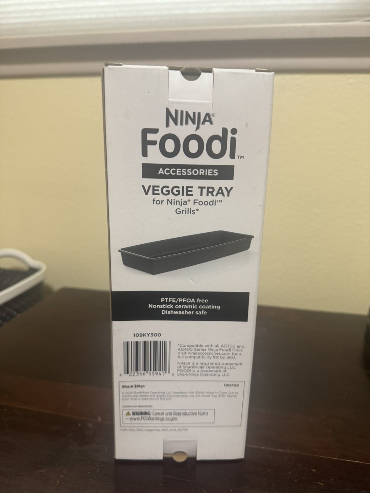 New – Ninja Non-stick Veggie Tray Compatible with Ninja Health Grill AG300/AG400